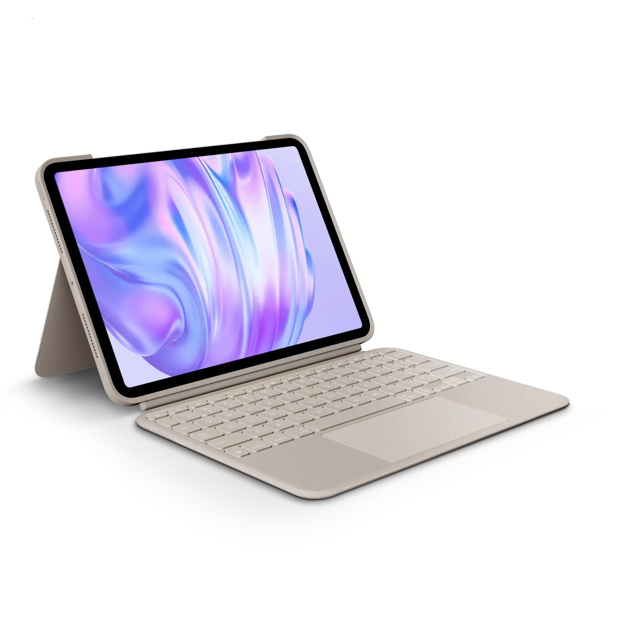 Open Box -  Logitech - Combo Touch iPad Air 13-inch Keyboard Case - 920-013278