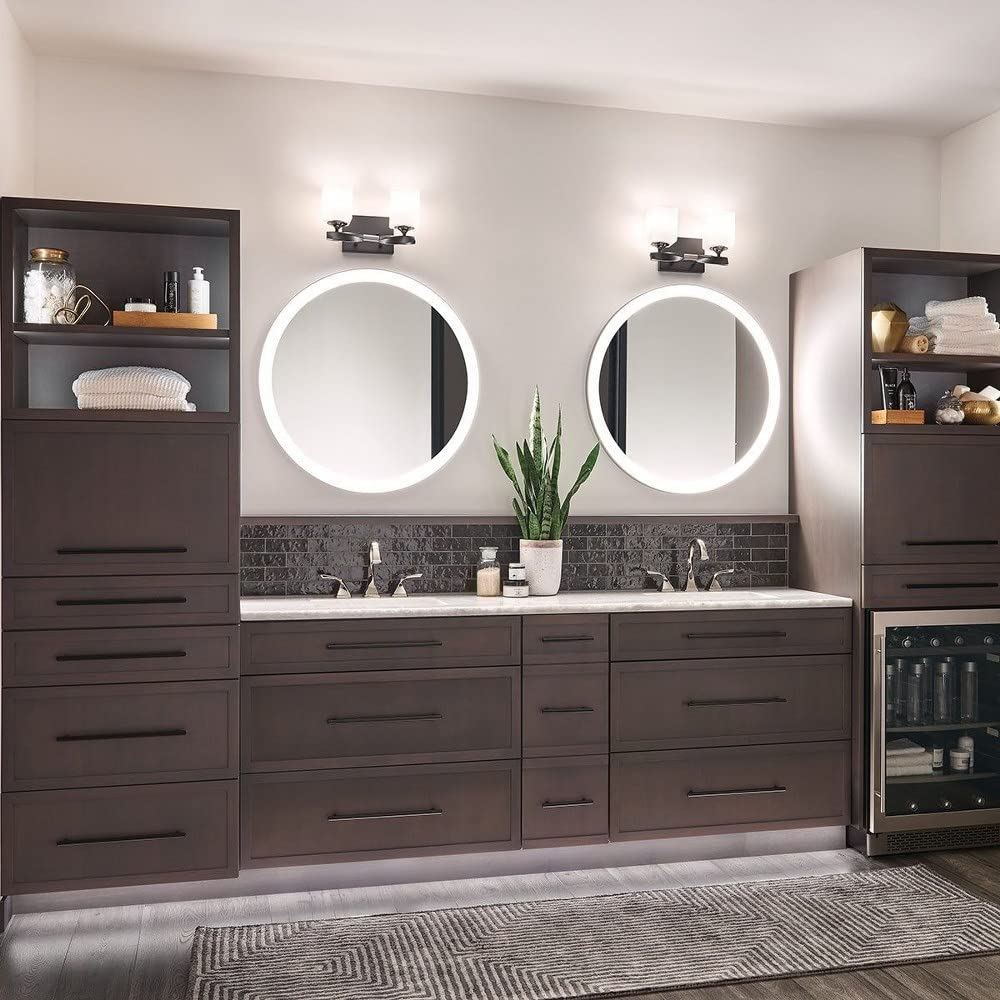 Open Box - Kichler 55001BK - Bathroom Fixtures Indoor Lighting
