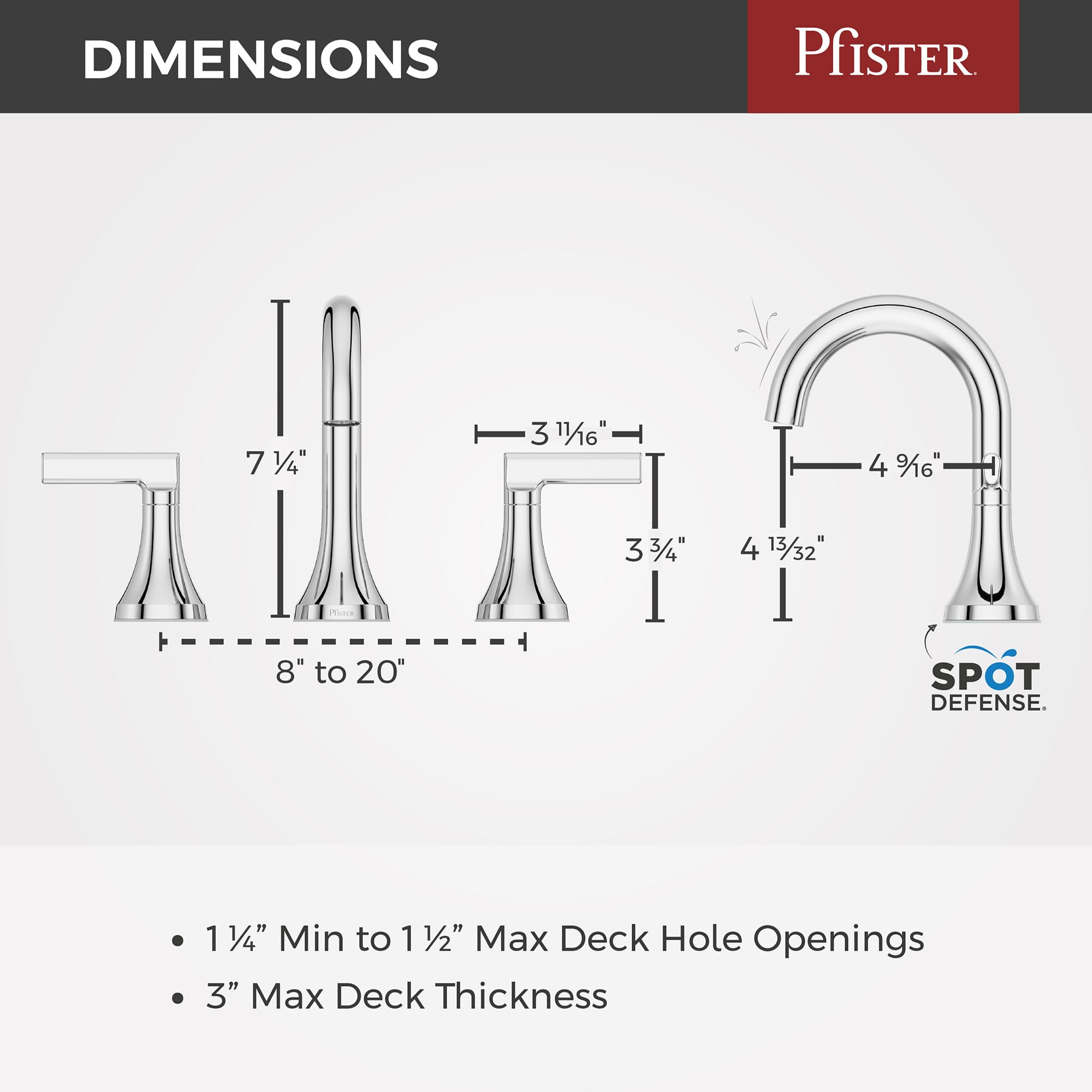 Open Box - Pfister LF-049-VEDC - Bathroom Sink Faucets Faucet