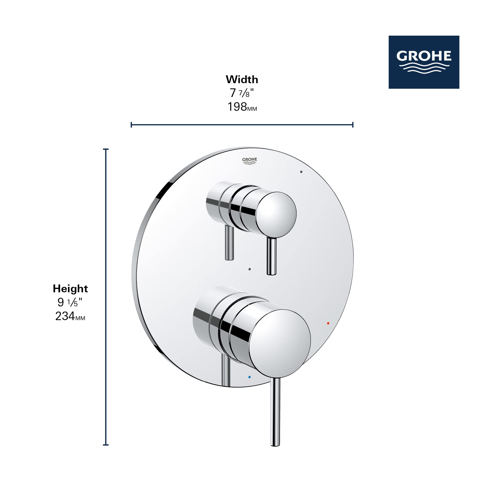 Open Box - Grohe 29423EN0 - Valve Trim Only Showers