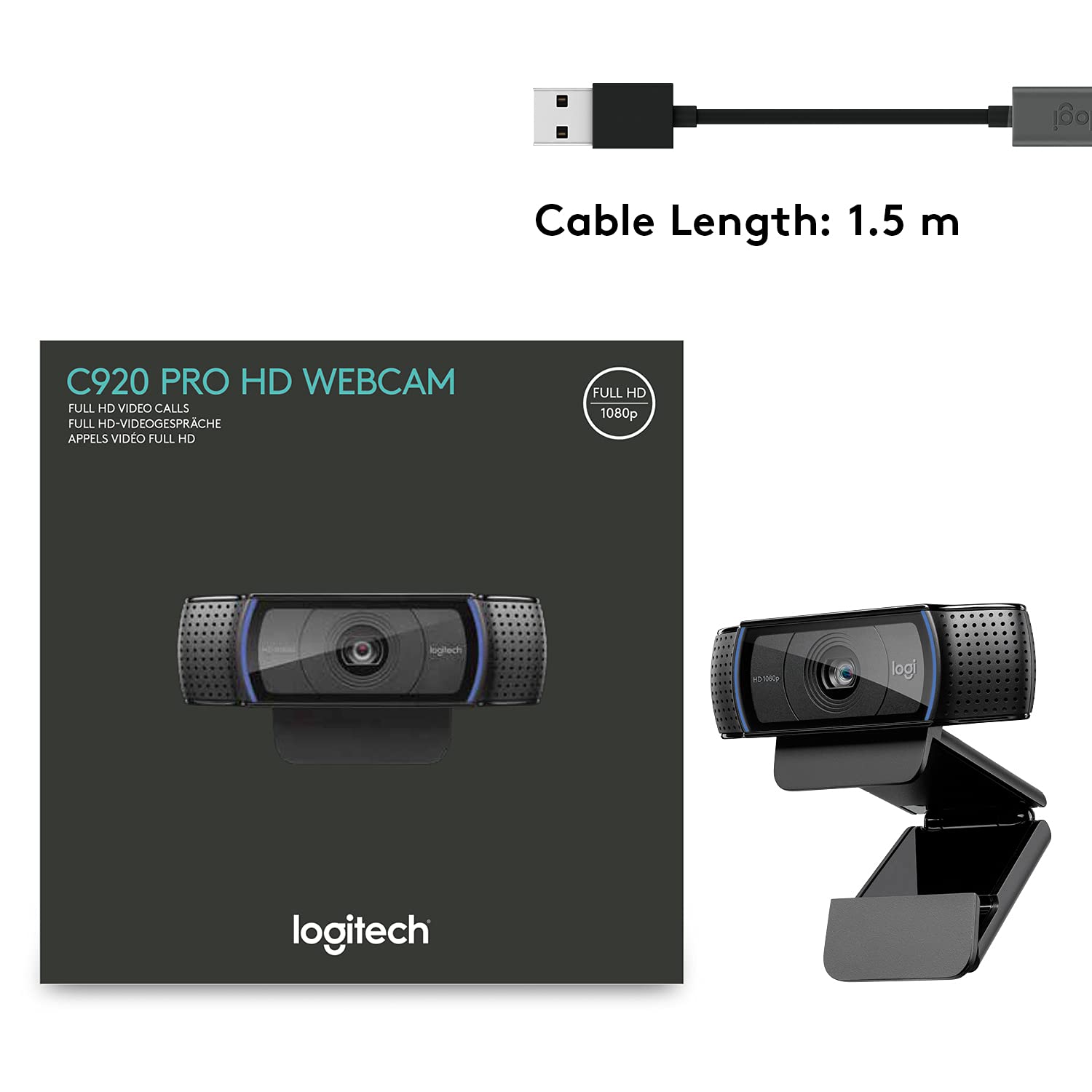 Used - WEBCAM-C920-N/A-USB-N/A-AMR-403