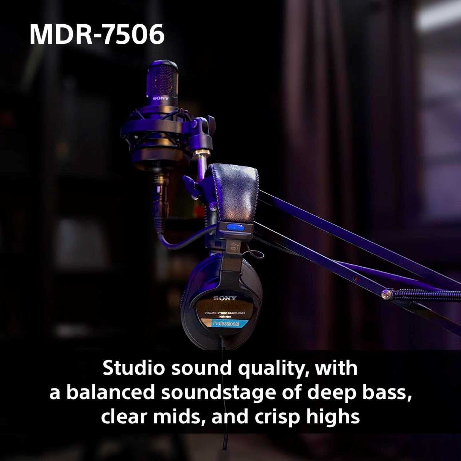 Certified Refurbished - SONY MDR7506 Headphone (non-BT)