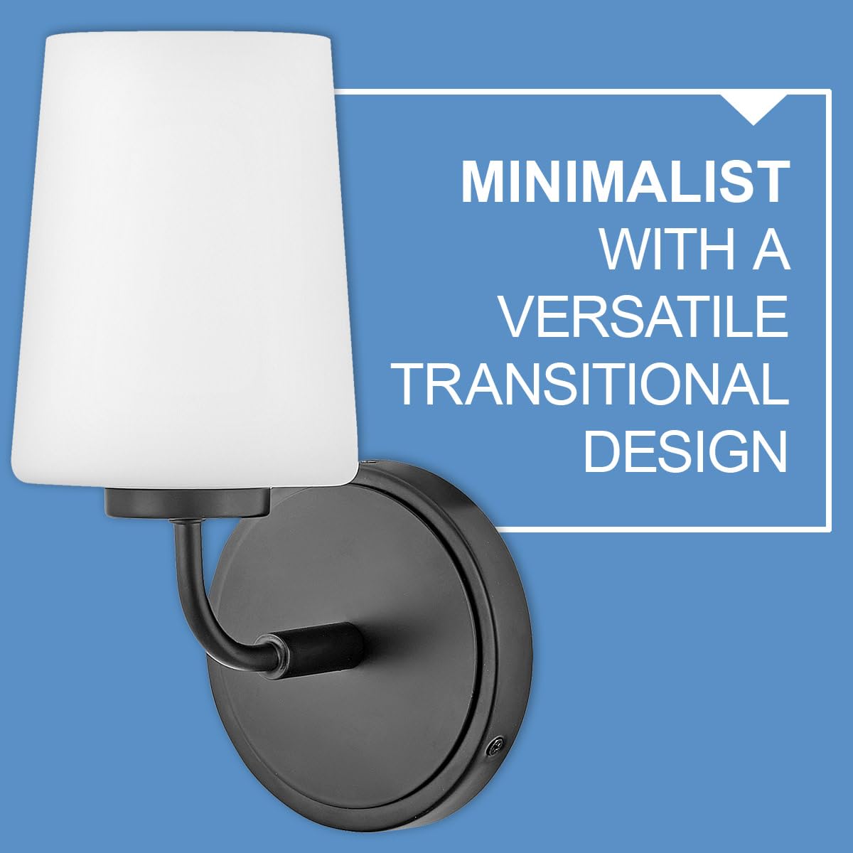 Open Box - Lark 853452BK - Bathroom Fixtures Indoor Lighting