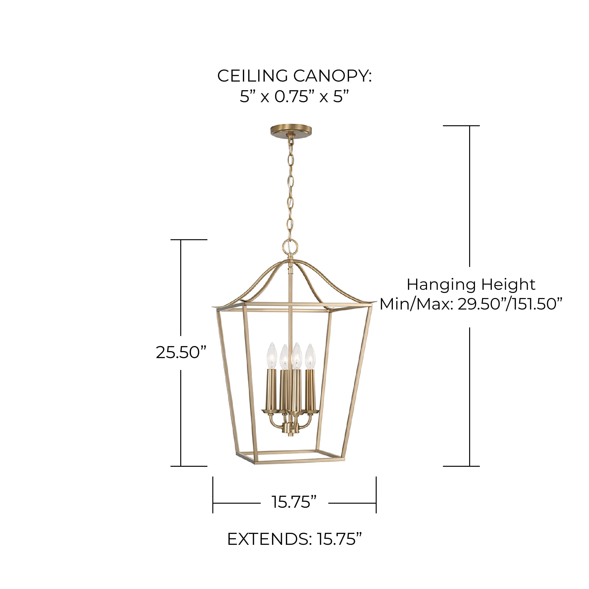 Open Box - Capital Lighting 550641MA - Pendants Indoor Lighting