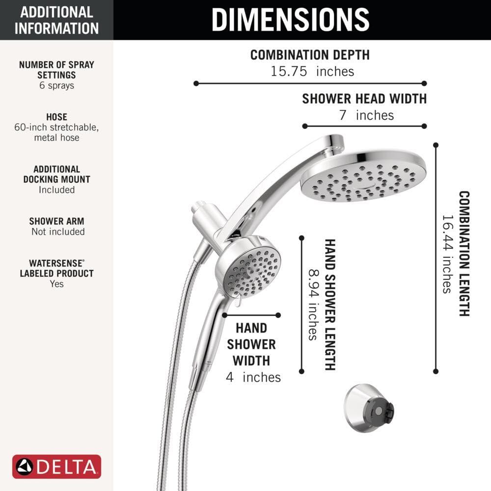 Open Box - Delta 75649 - Shower Heads Showers