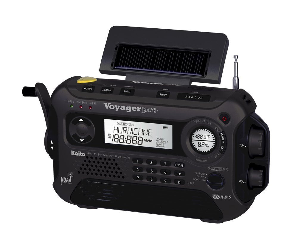 Kaito Portable Am/fm/sw Radio Black