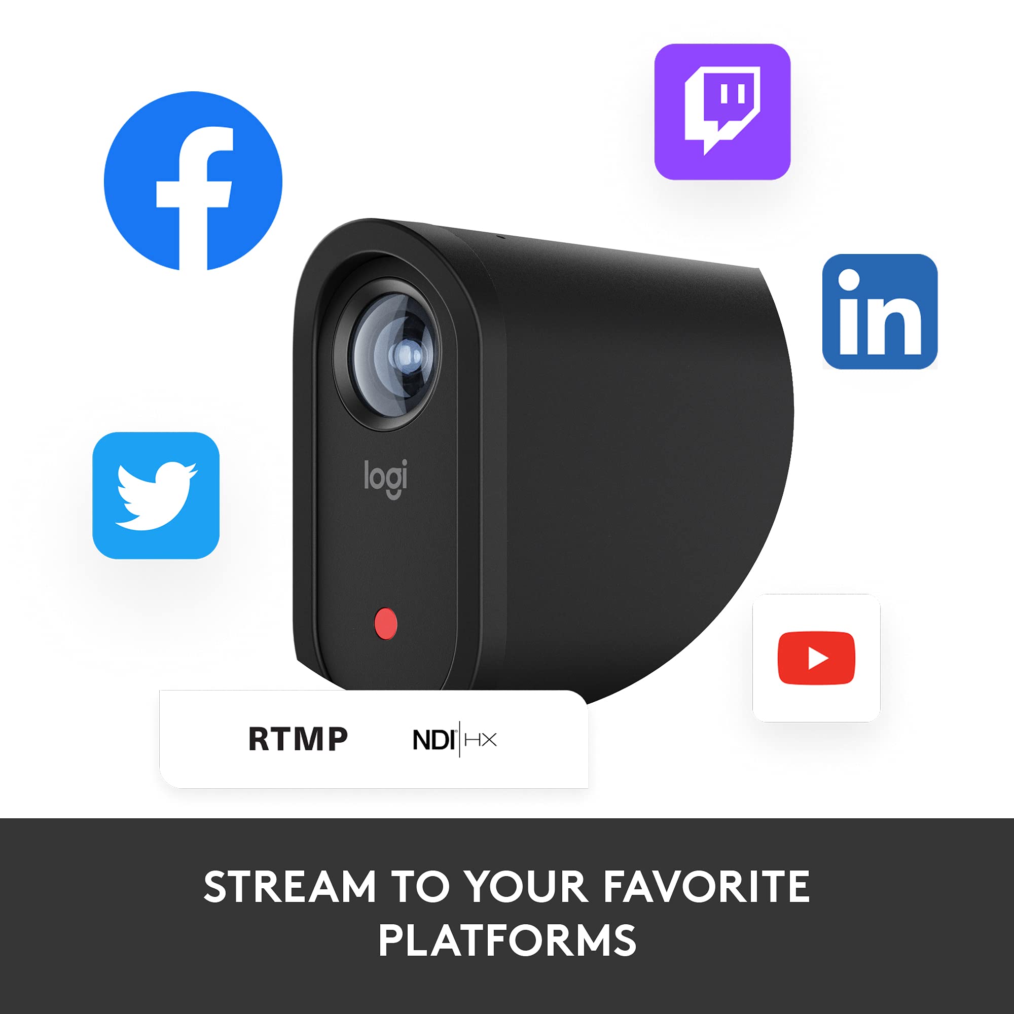Refurbished - Logitech Mevo Start Live Streaming Camera