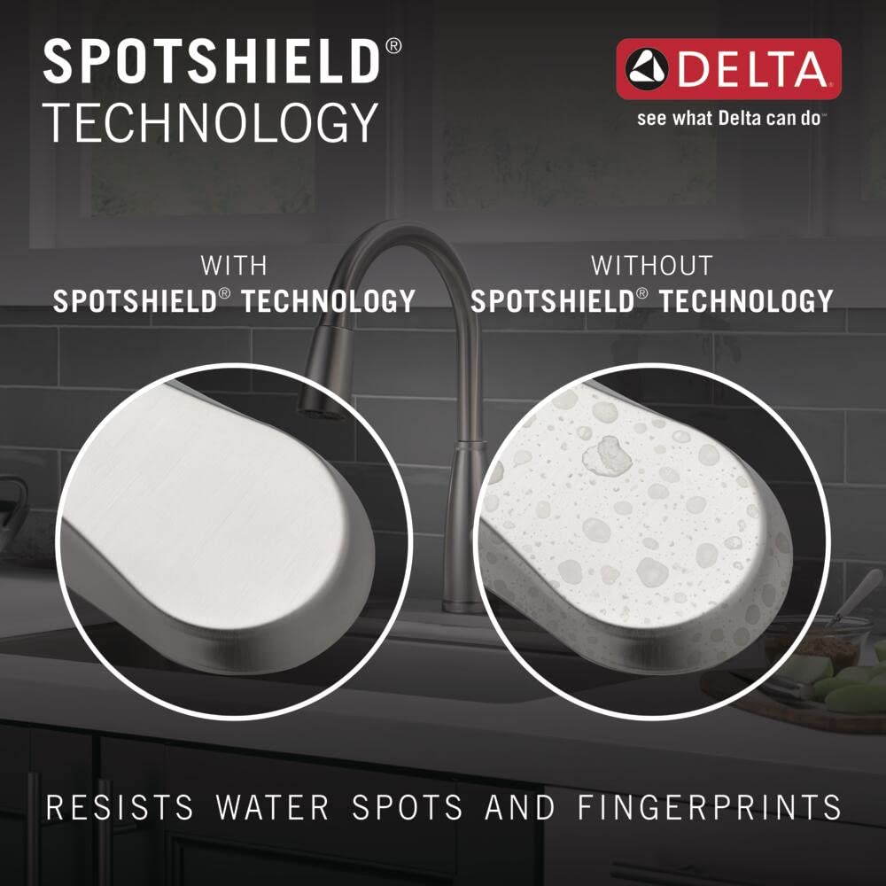 Open Box - Delta 19831Z-SPSD-DST - Kitchen Faucet