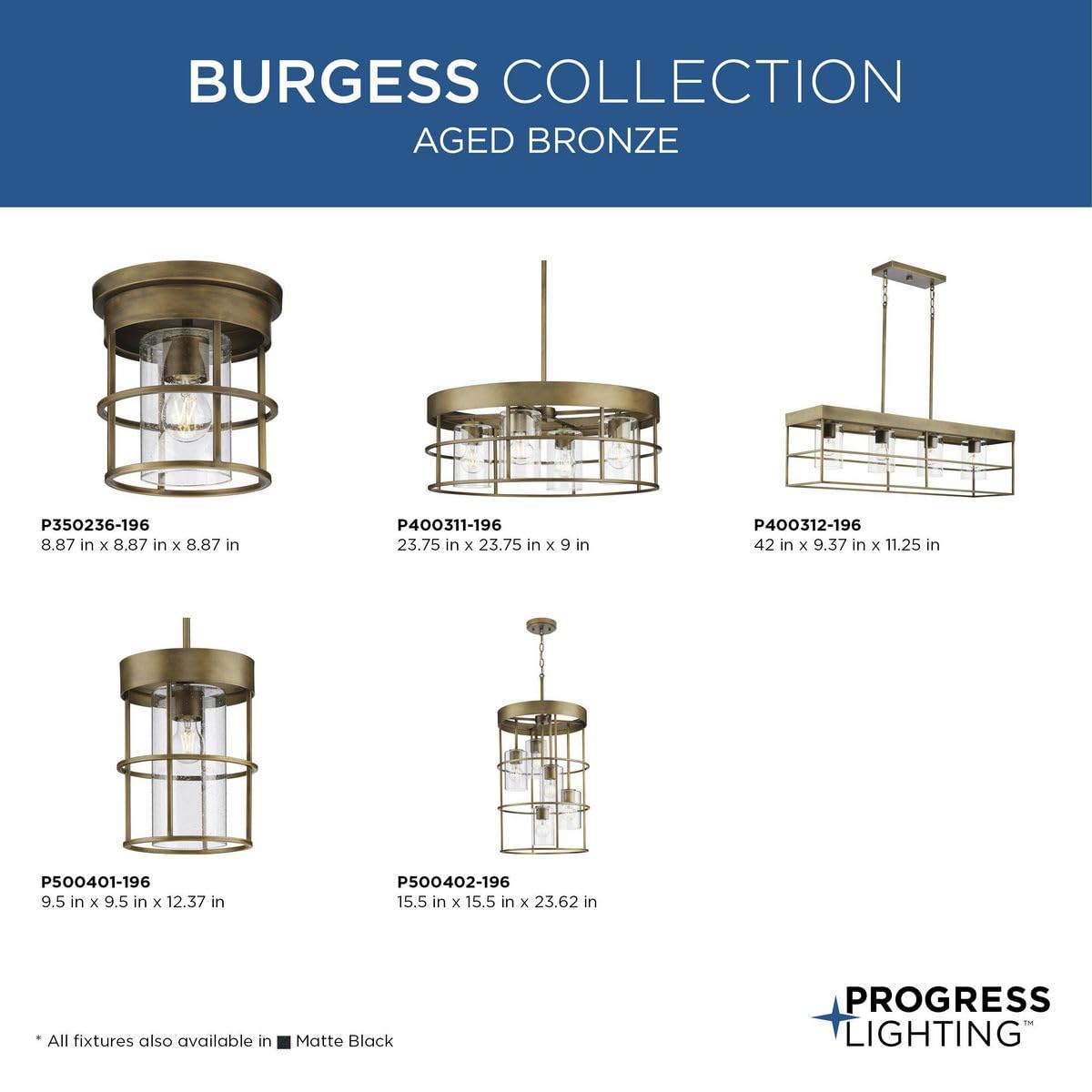 Open Box - Progress Lighting P500401-196 - Pendants Indoor Lighting