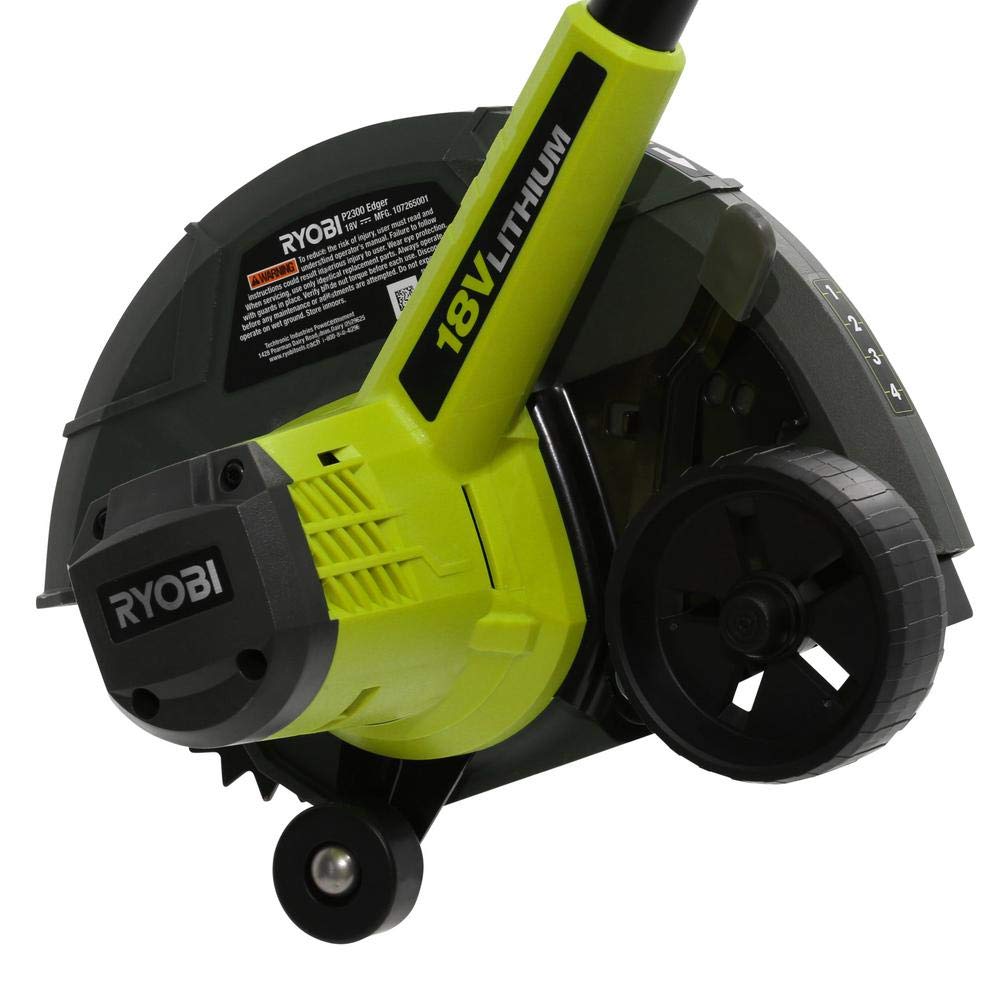 Open Box - Ryobi ONE+ 9 in. 18-Volt Lithium-Ion Cordless Edger Trimmer Bare Tool Batter and Charger not Included P2300A