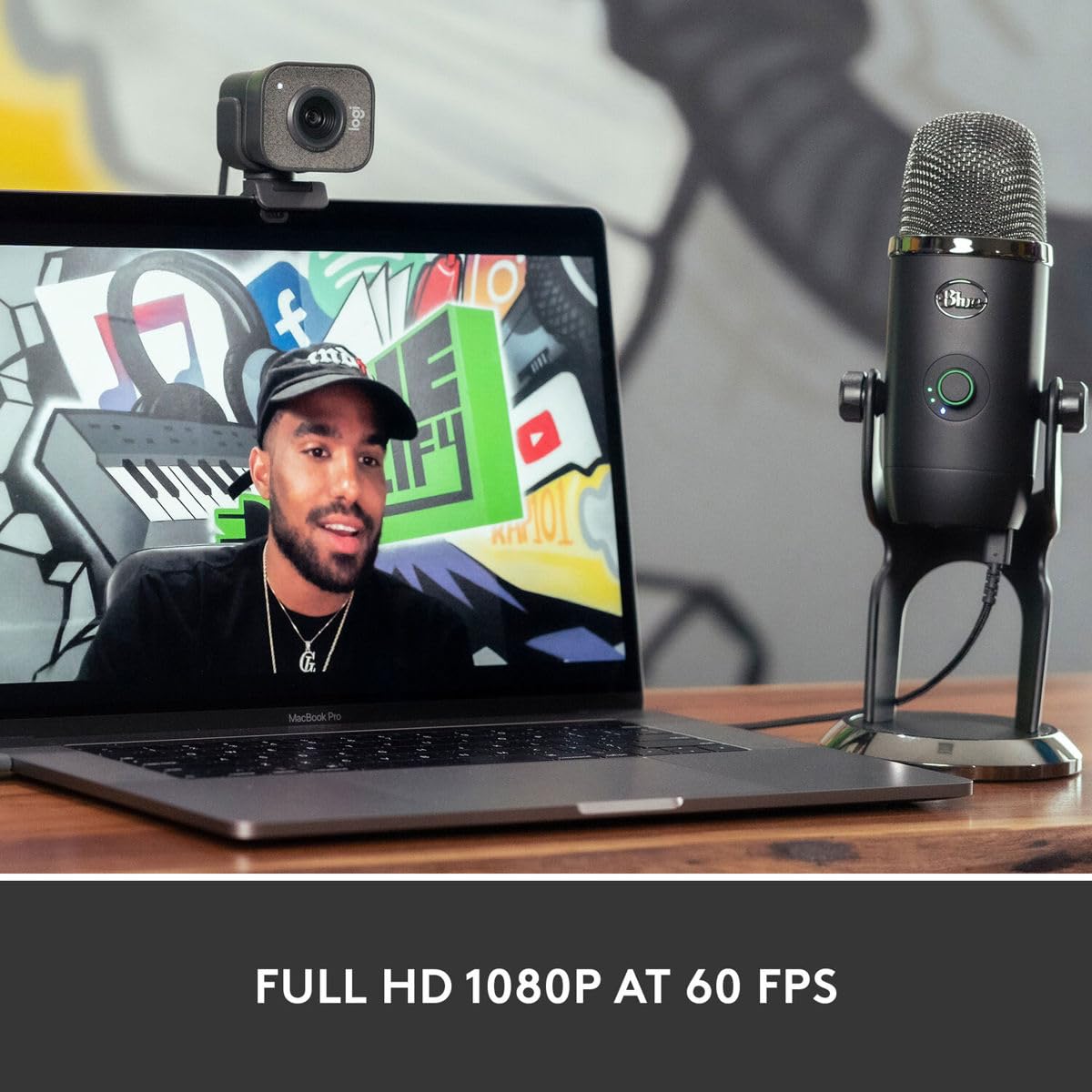 Refurbished - STREAMCAMPLUS WEBCAM GRAPHITE 097855153210