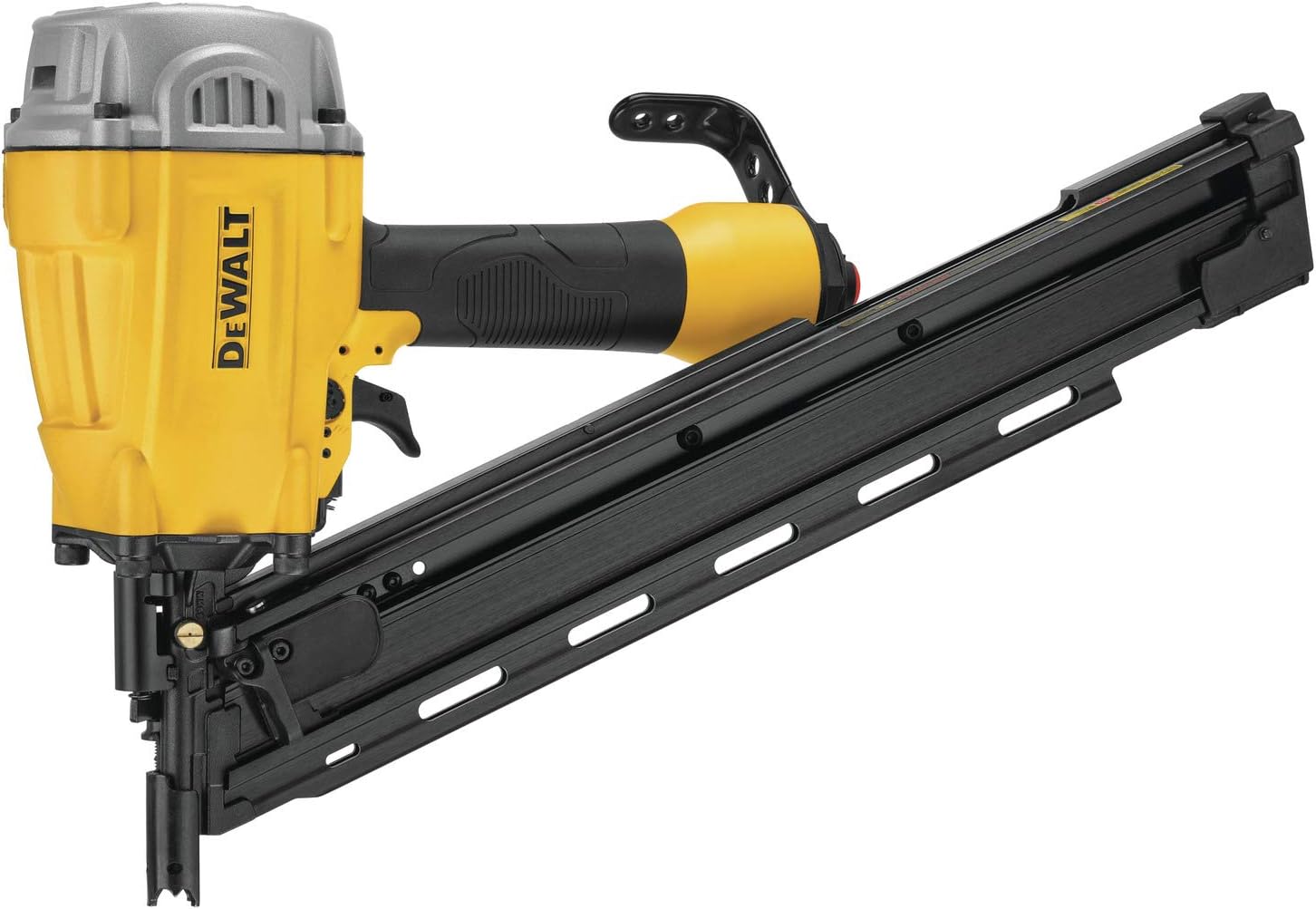 Open Box -  DEWALT DWF83WW Pneumatic 28-Degree Framing Nailer DEWALTBullseye Deals