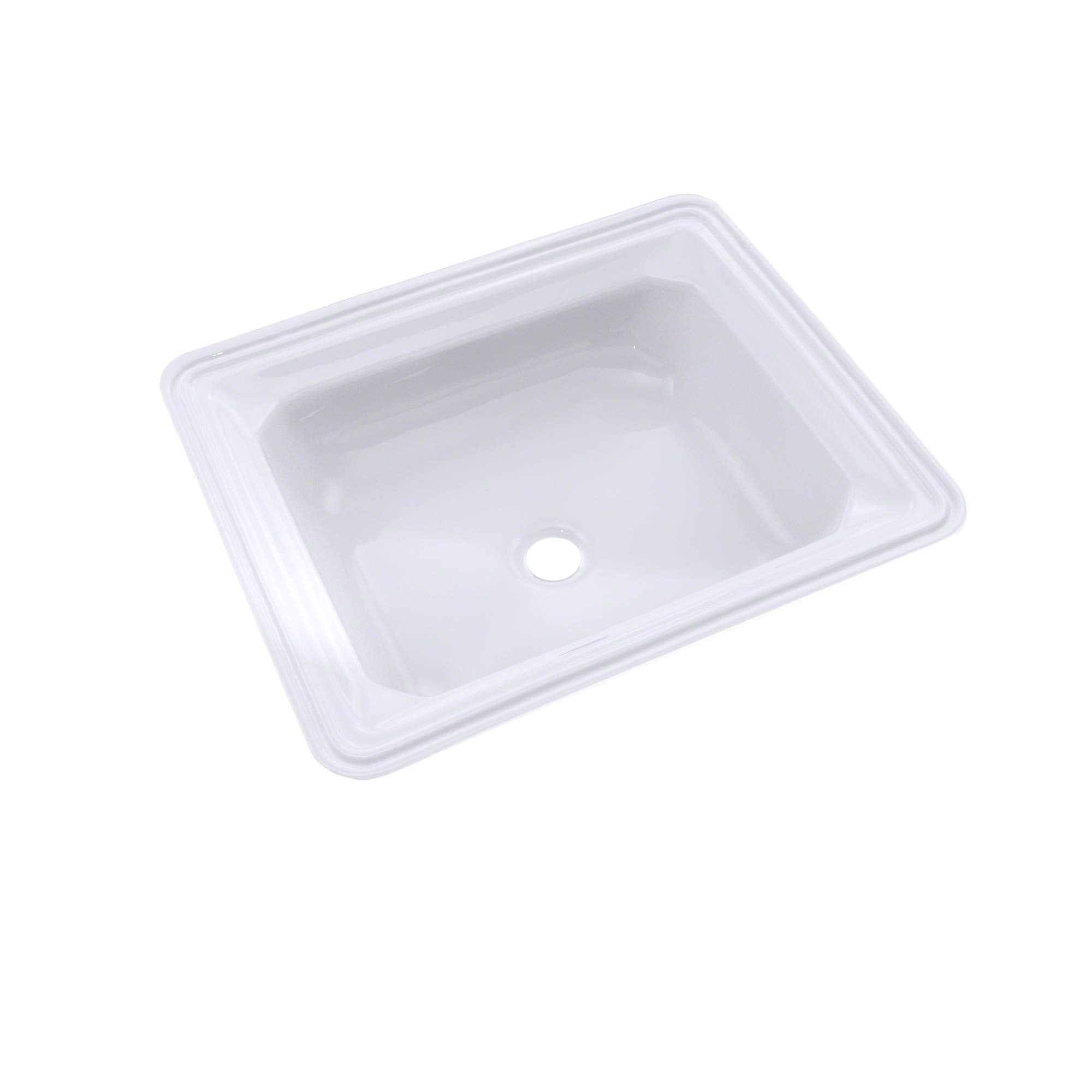 Open Box - Toto LT973G#01 Guinevere 18-5/8" Undermount Bathroom Sink with Overflow and CeFiONtect Ceramic Glaze