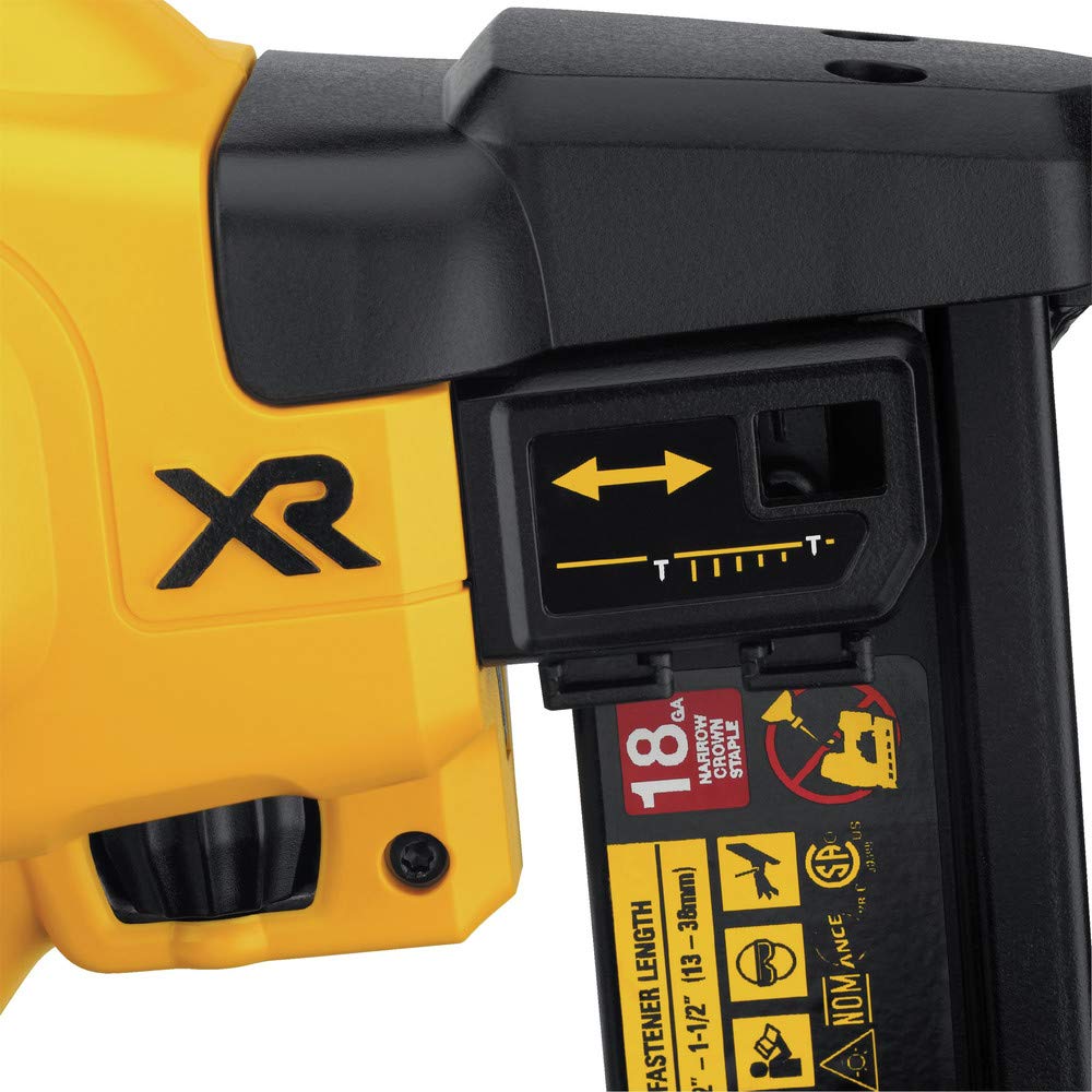 Open Box - Dewalt DCN681D1 20V MAX Cordless Lithium-Ion 18 Gauge Narrow Crown Stapler Kit DEWALTBullseye Deals