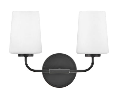 Open Box - Lark 853452BK - Bathroom Fixtures Indoor Lighting