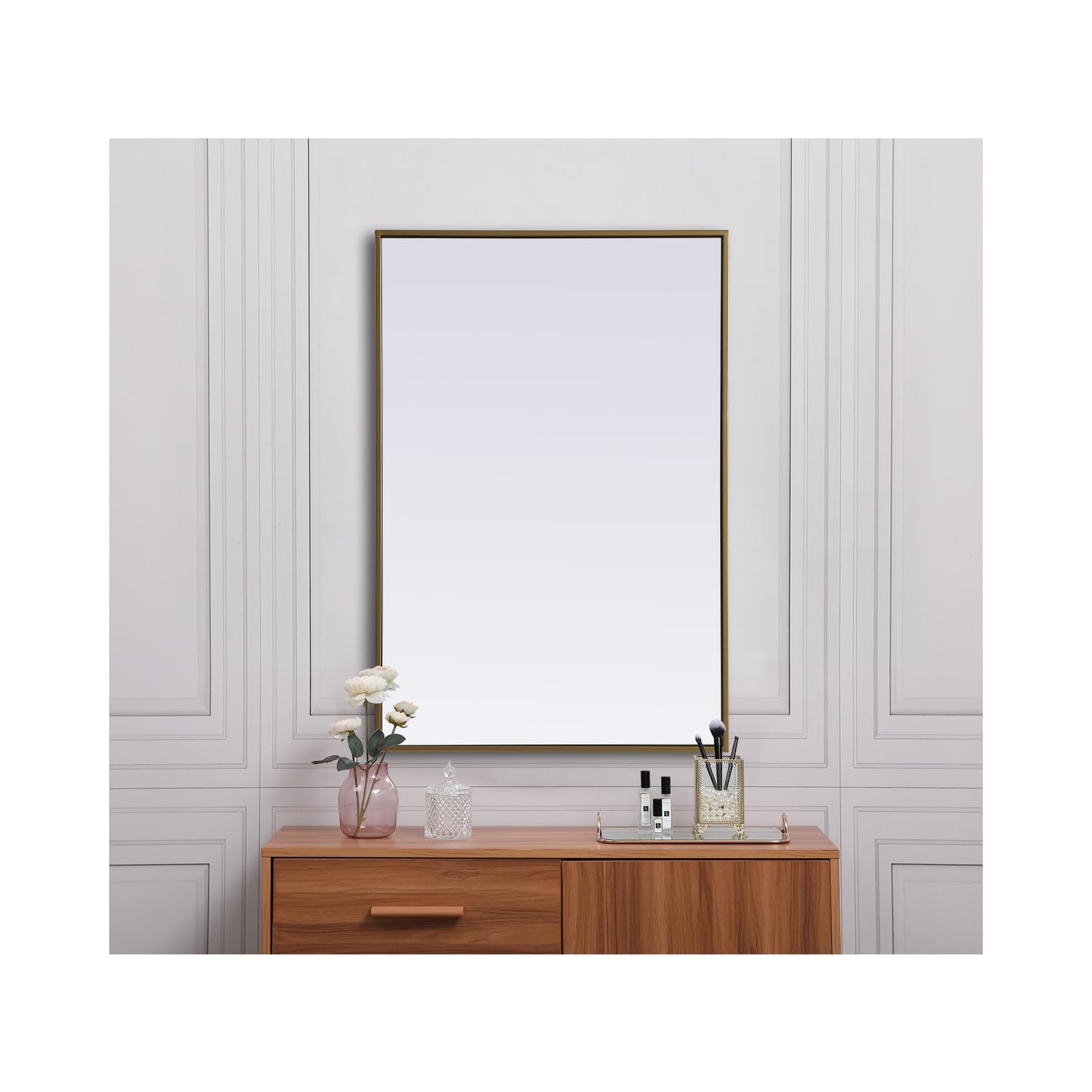 Open Box - Elegant Lighting MR42436BR - Mirrors Home Decor
