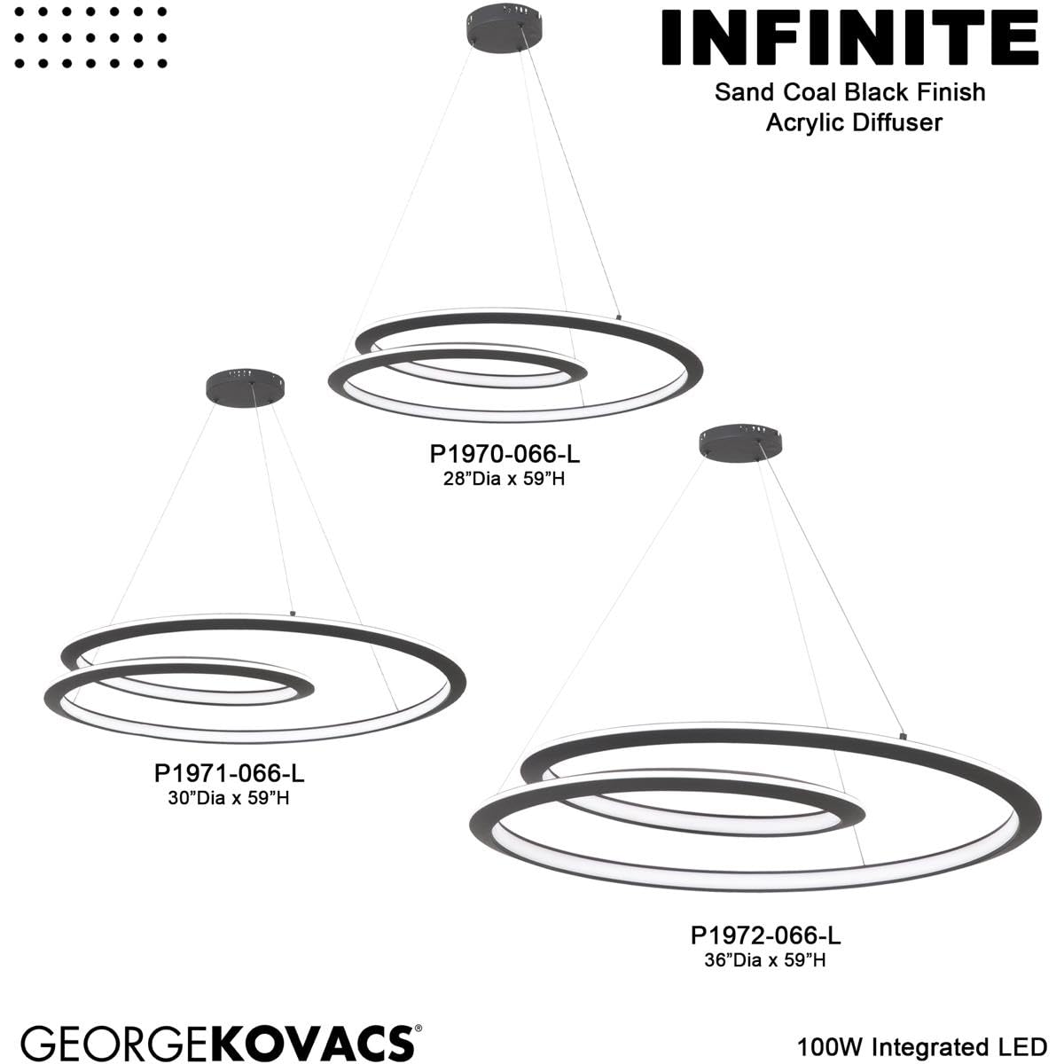 Open Box - Kovacs P1971-066-L - Chandeliers Indoor Lighting