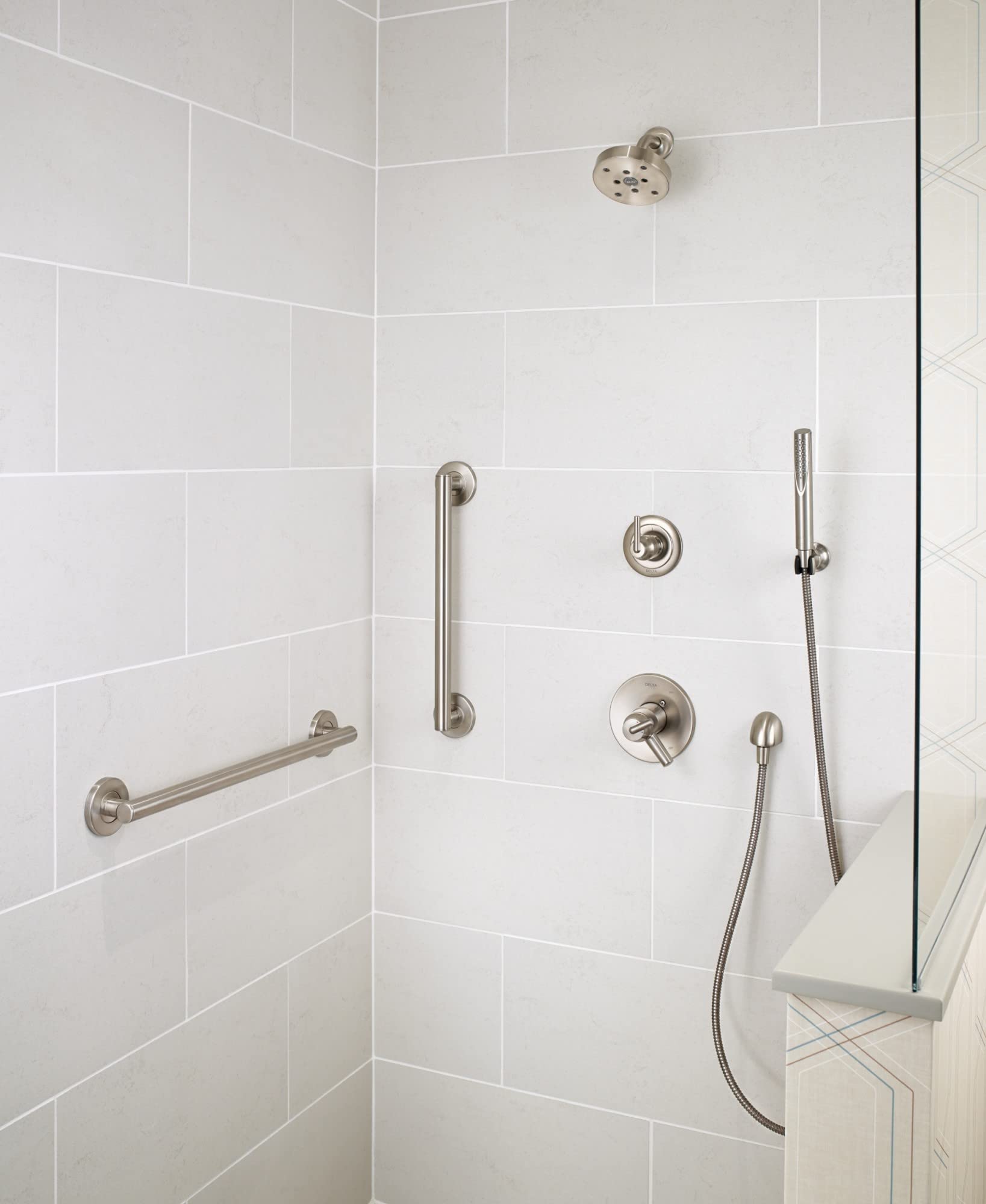 Open Box - Delta 41824-PN - Bathroom Safety Equipment Bathroom Hardware and Accessories
