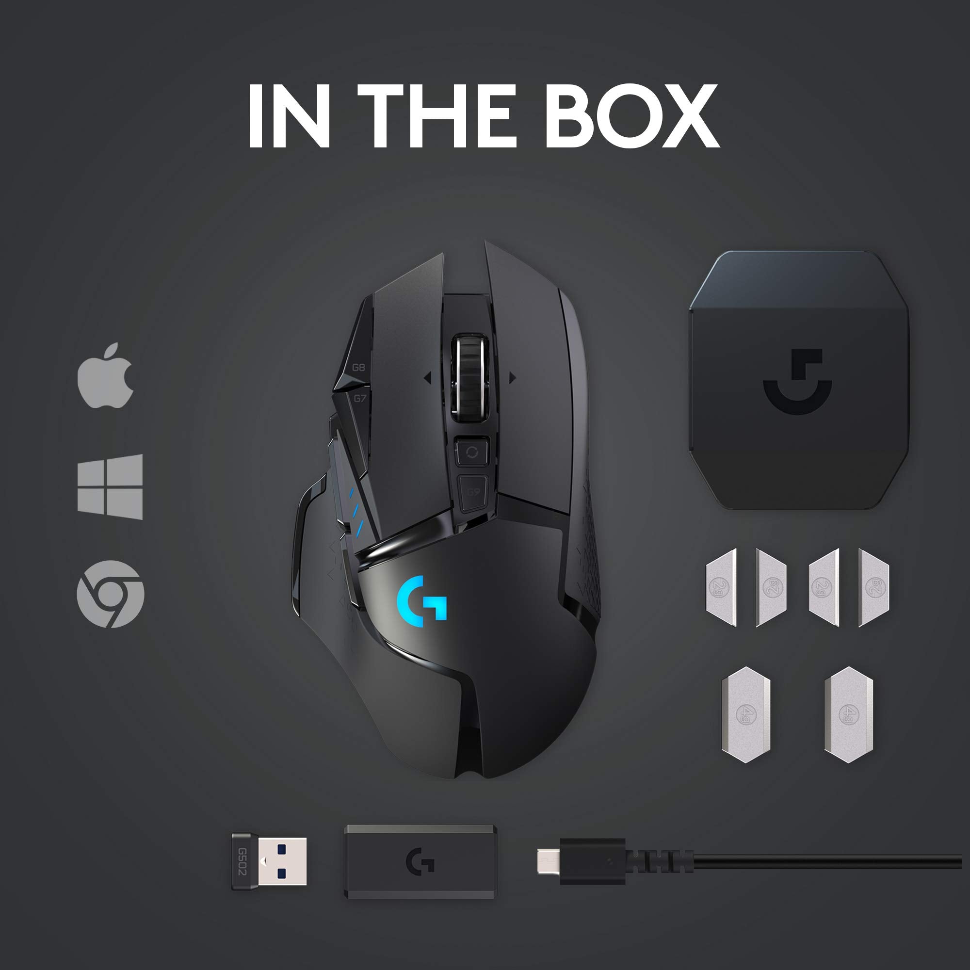 Refurbished - G502 LIGHTSPEED WIRELESS MOUSE 097855145246