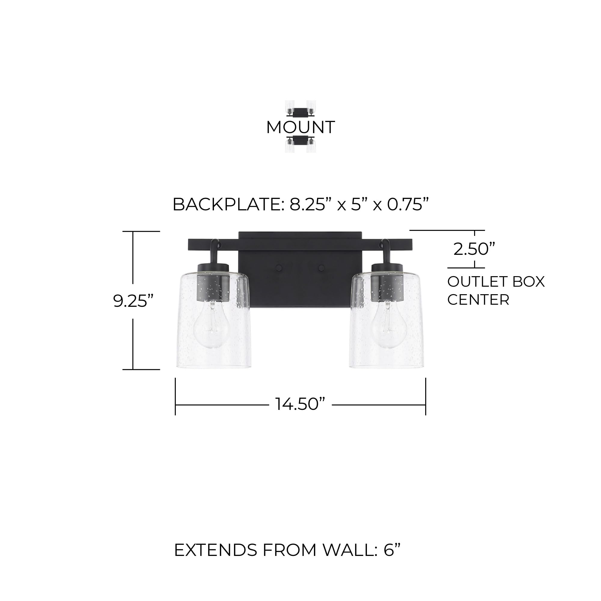 Open Box - Capital Lighting 128521MB-449 - Bathroom Fixtures Indoor Lighting