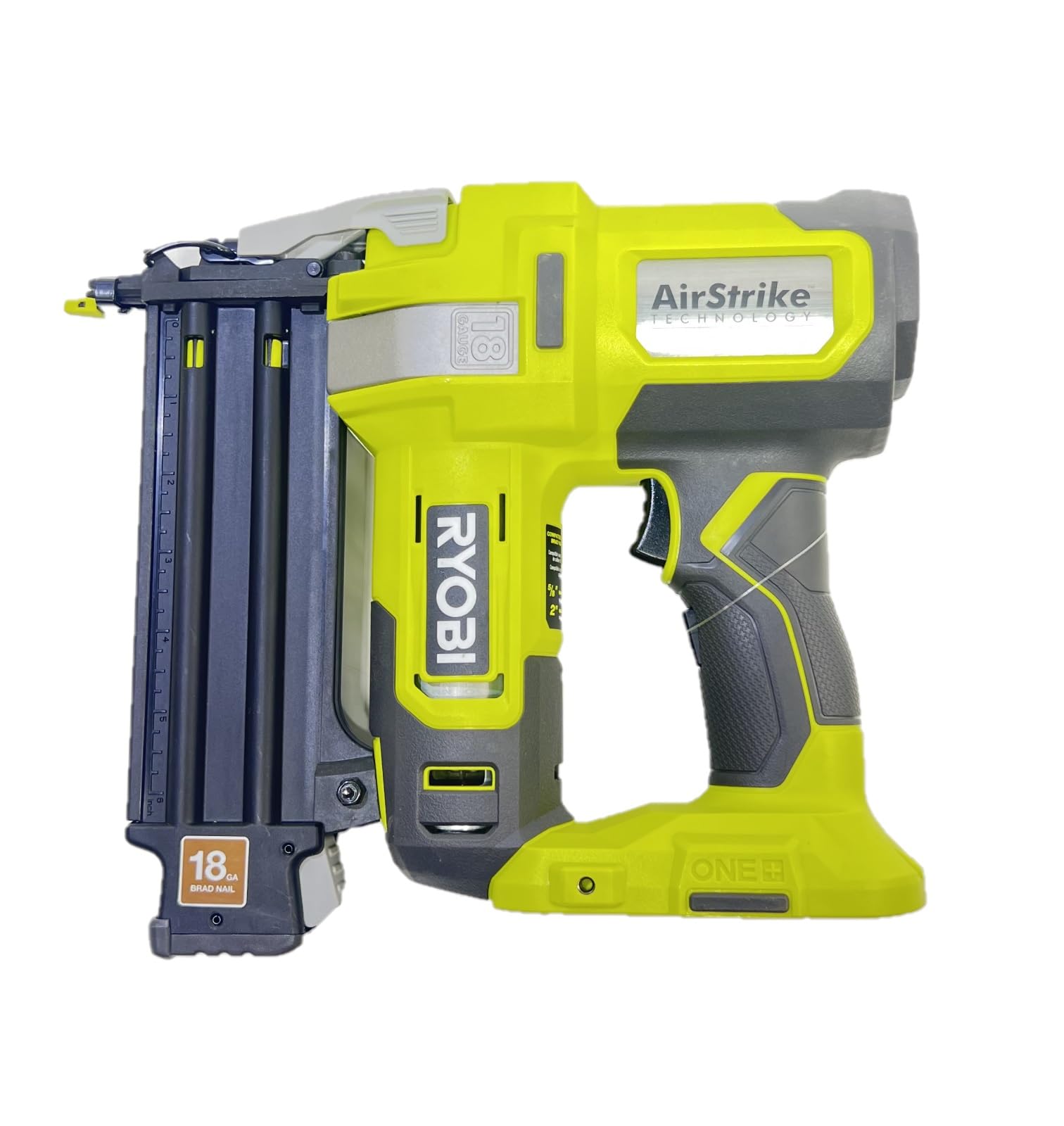 RYOBI ONE+ 18V 18-Gauge Cordless AirStrike Brad Nailer (Tool Only ...