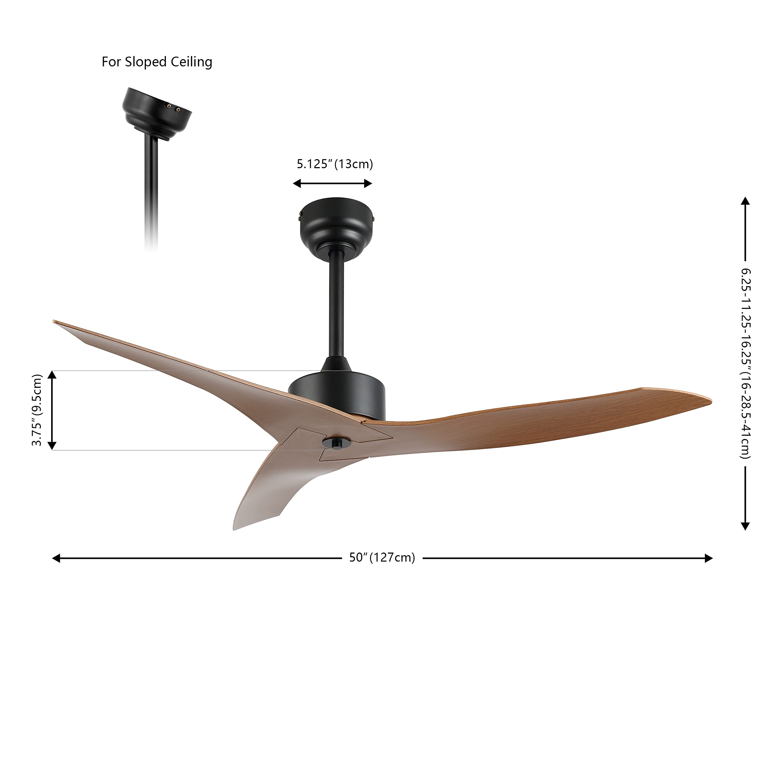 Open Box - JONATHAN Y Lighting JYL9715E - Ceiling Fans Fans