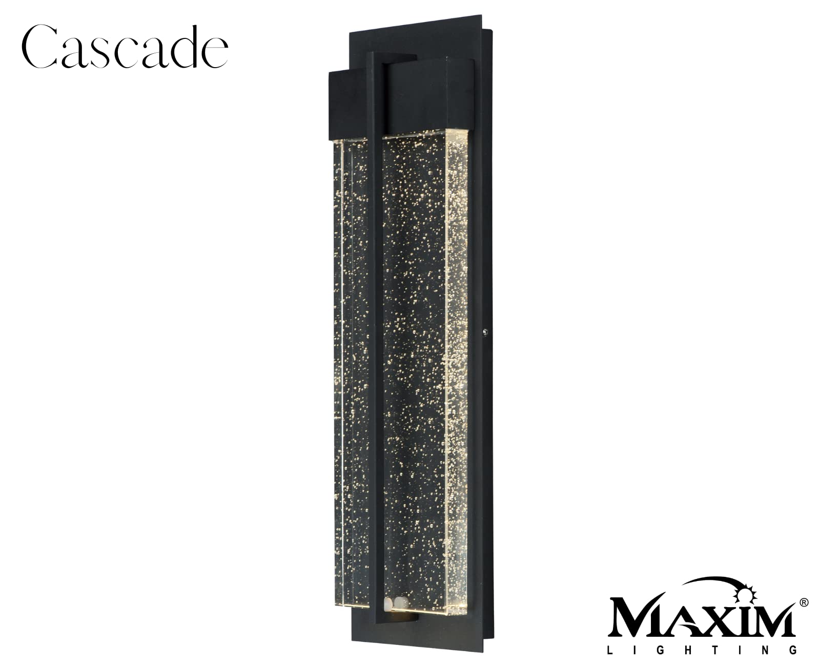 Open Box - Maxim 56194BGBK - Wall Sconces Outdoor Lighting