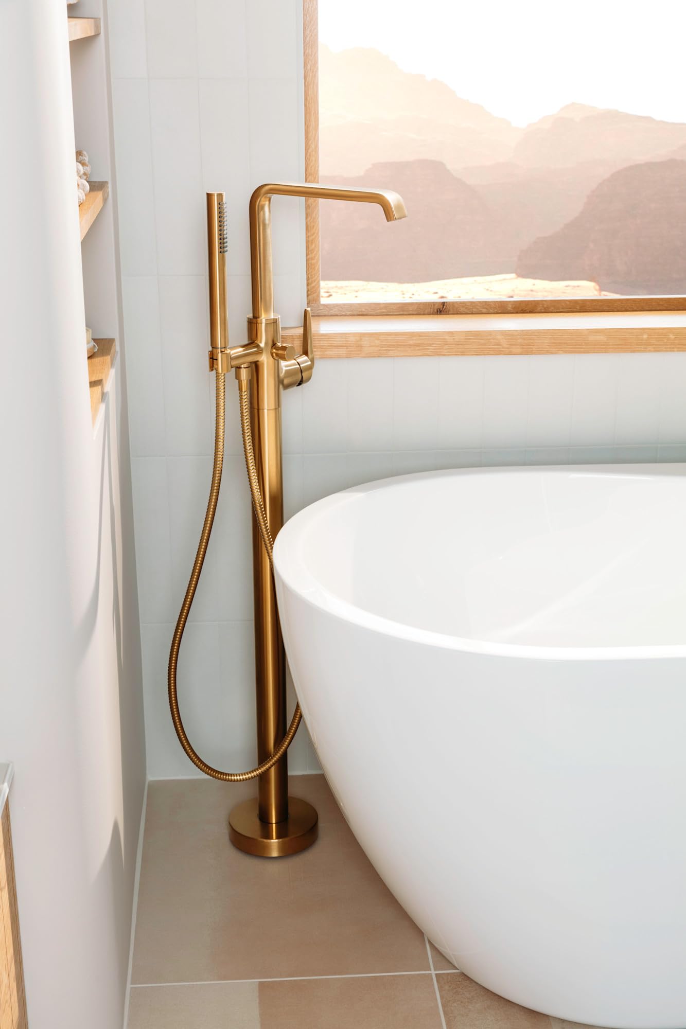 Open Box - Signature Hardware SHDRFS2000GZBN - Tub Filler Faucet
