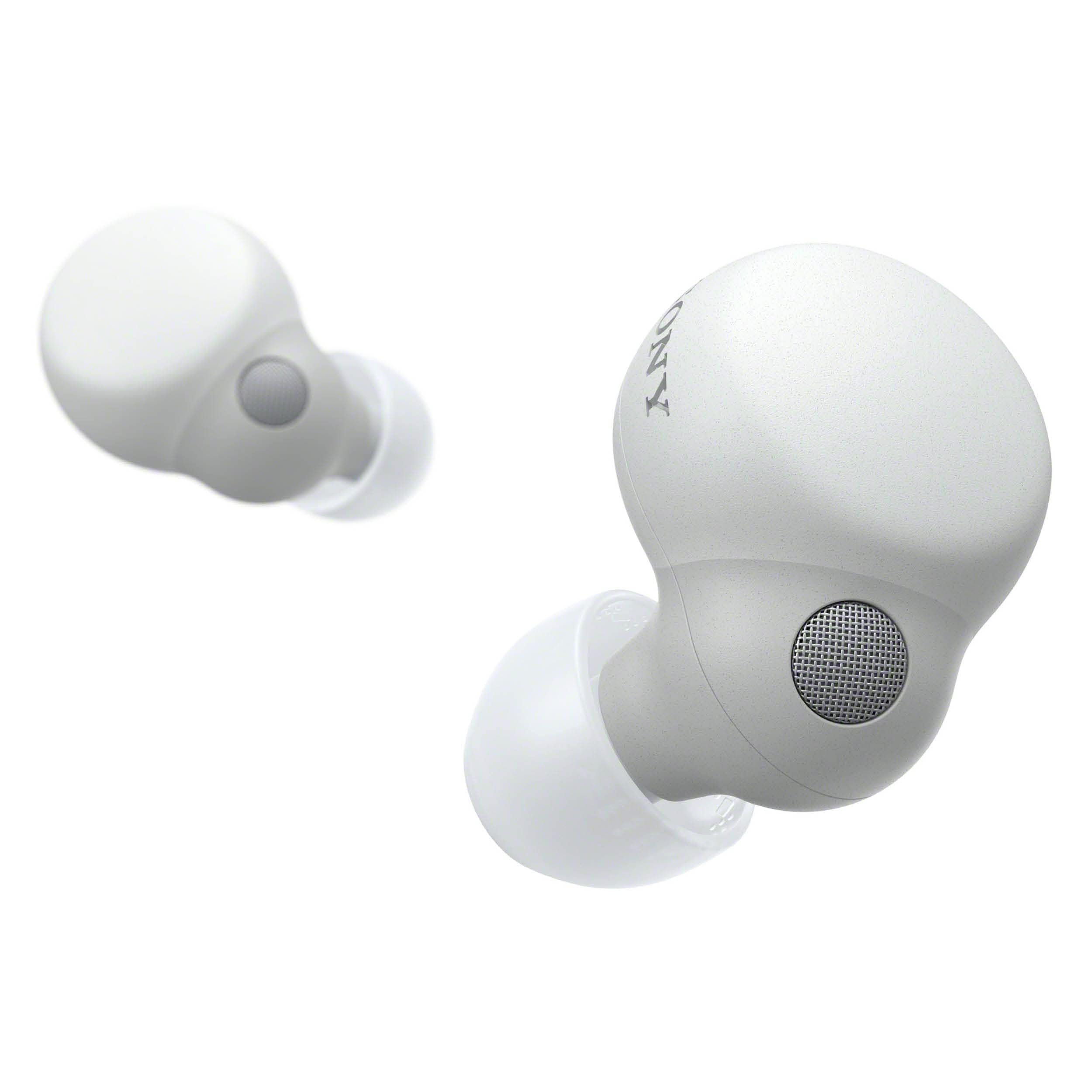 Certified Refurbished - Sony LinkBuds S Wireless Noise Canceling In-Ear Headphones Mic White