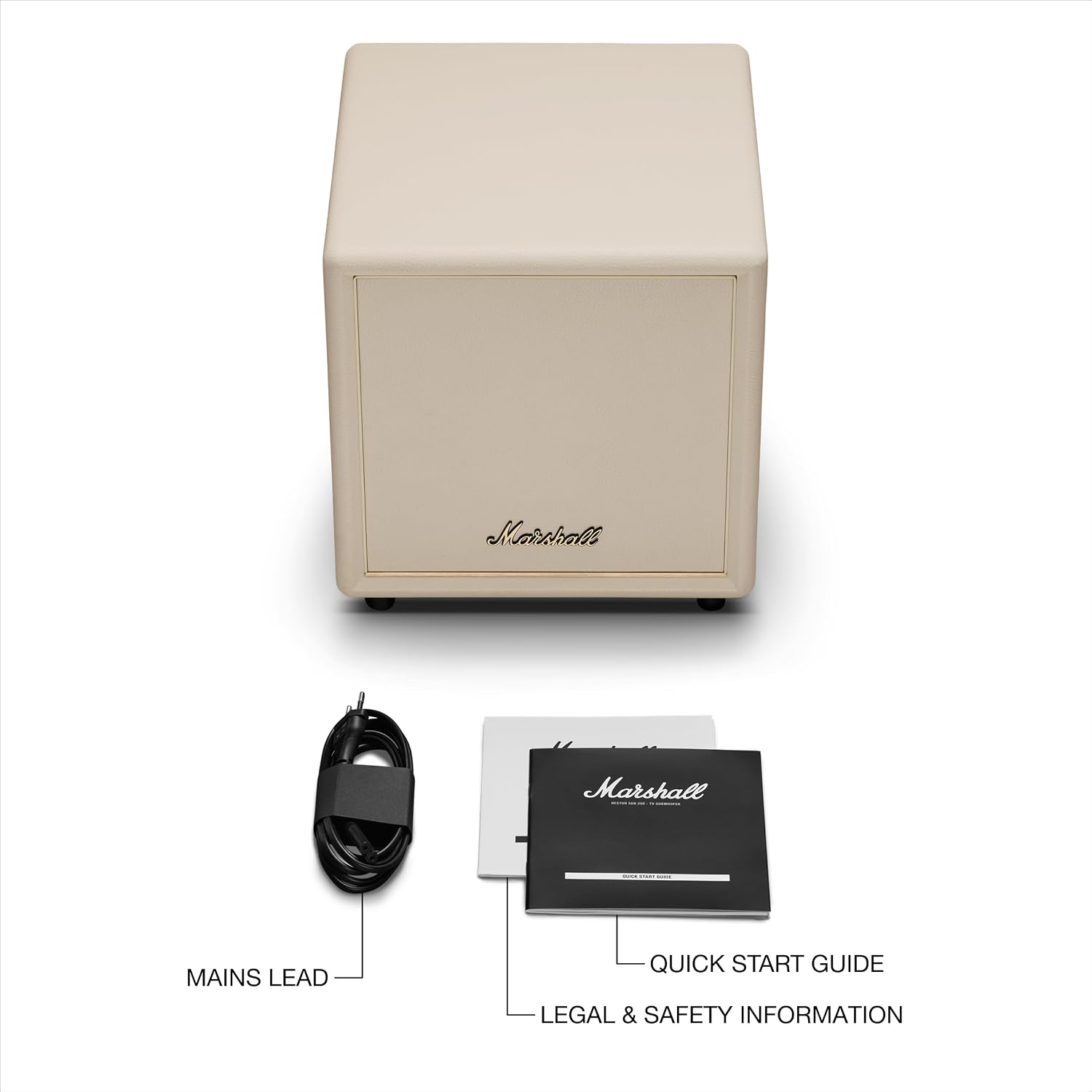 Refurbished - Marshall - Heston Sub 200 Subwoofer - Cream