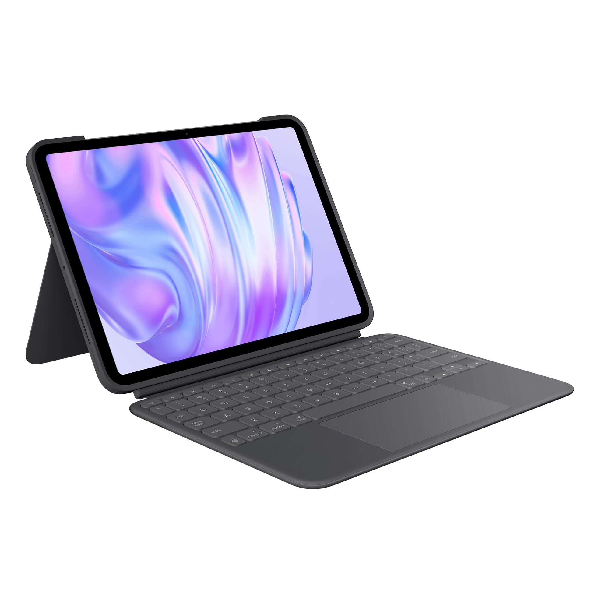 Refurbished - Logitech Combo Touch for iPad Pro 11-inch (M4) - Backlit Detachable Keyboard Case, Smart Connector, Graphite