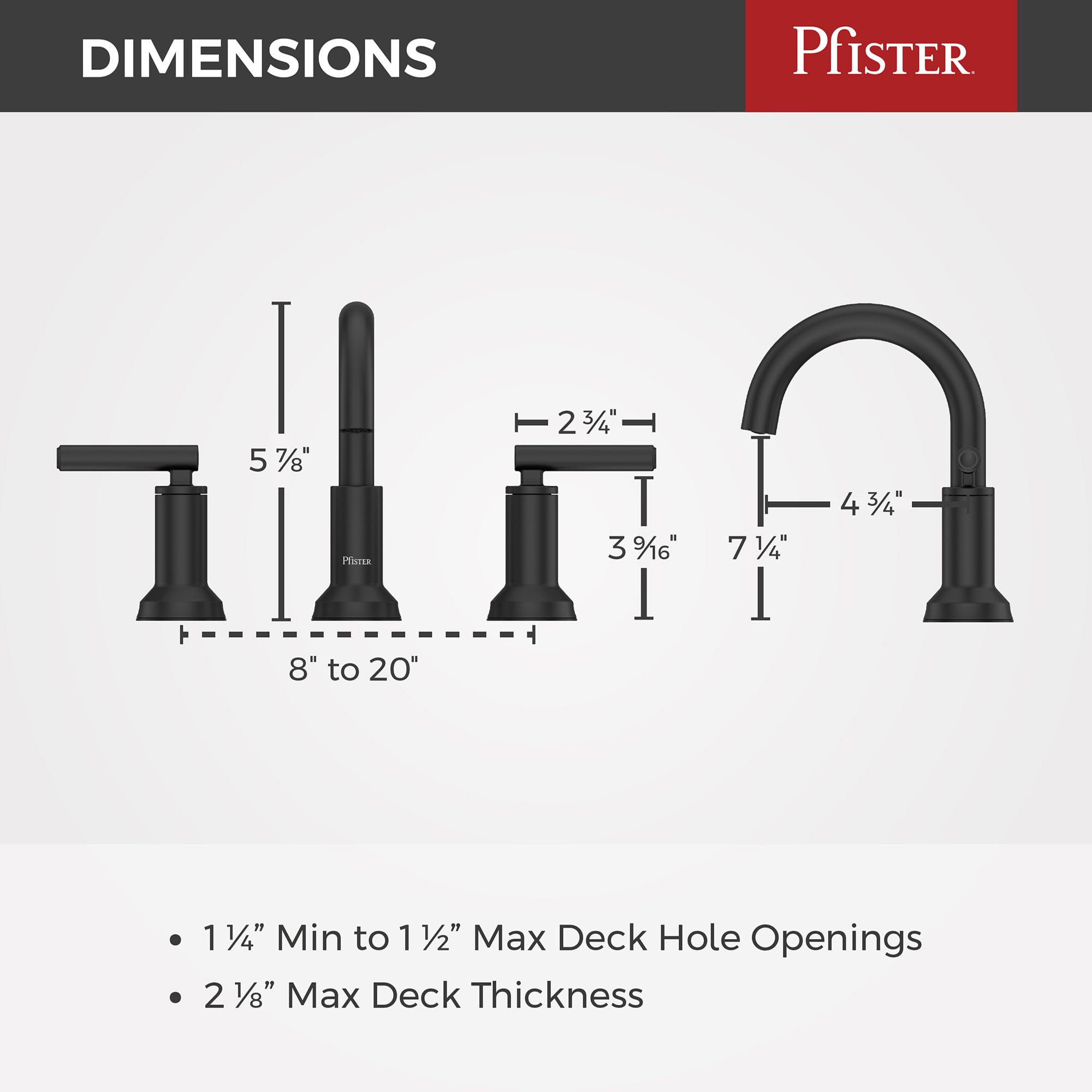 Open Box - Pfister LF-049-CSOSDB - Bathroom Sink Faucets Faucet