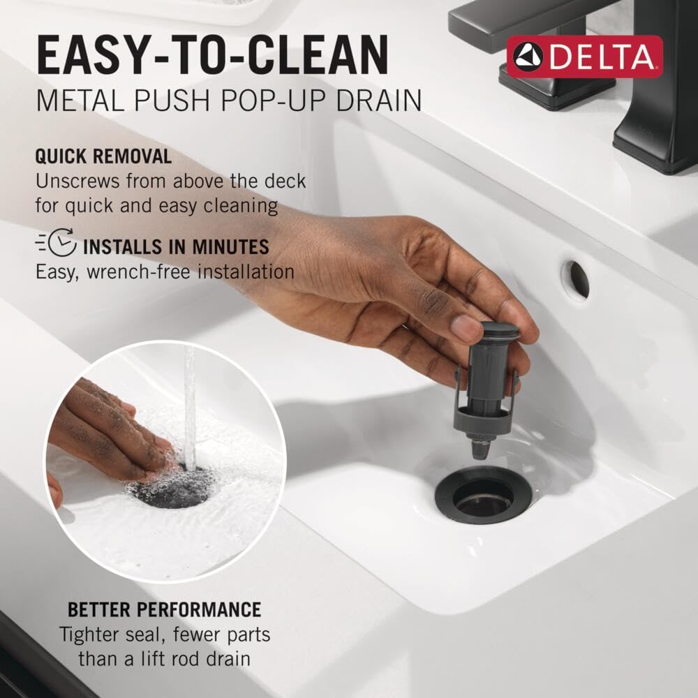 Open Box - Delta 5547HAR-BL-DST - Bathroom Sink Faucets Faucet