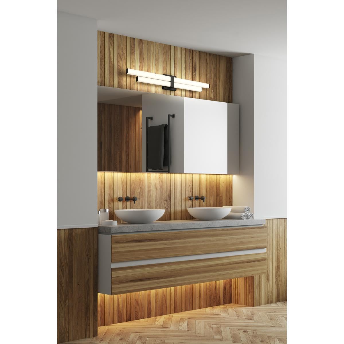 Open Box - Z-Lite 1008-32W-MB-LED - Bathroom Fixtures Indoor Lighting