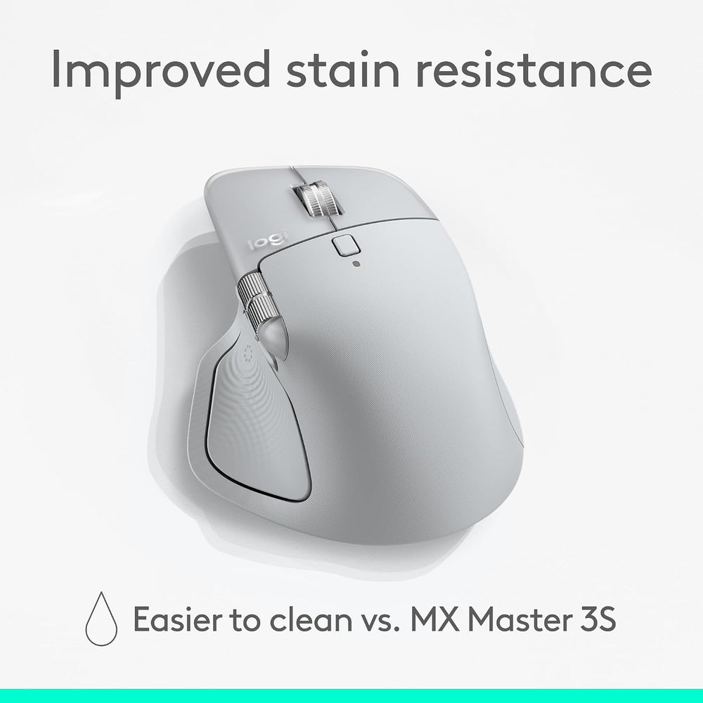 Refurbished - MX Master 4 for Mac-WHITE SILVER-BT-N/A-CAN-215