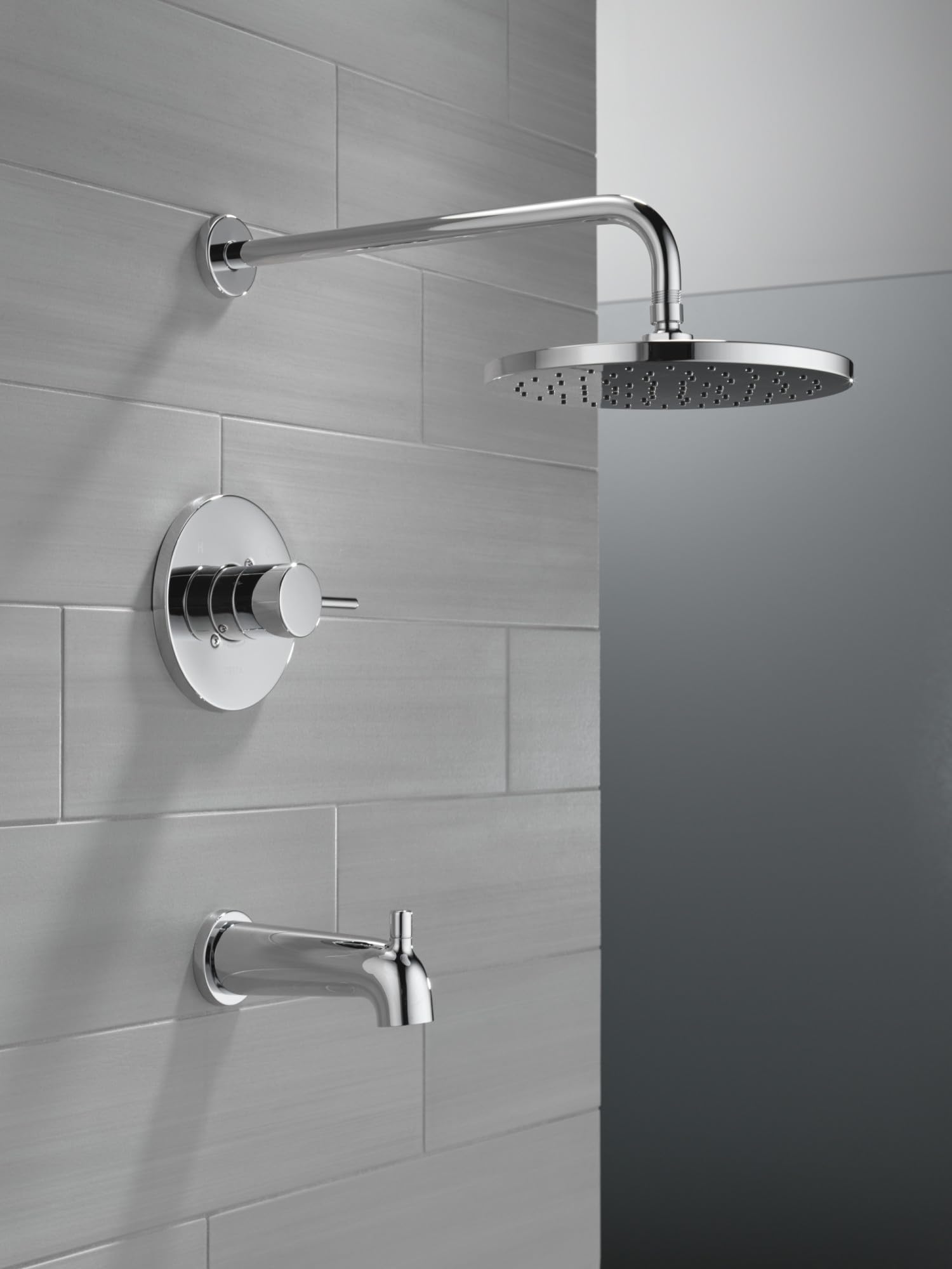 Open Box - Delta T14469-CZ-PP - Tub and Shower Showers