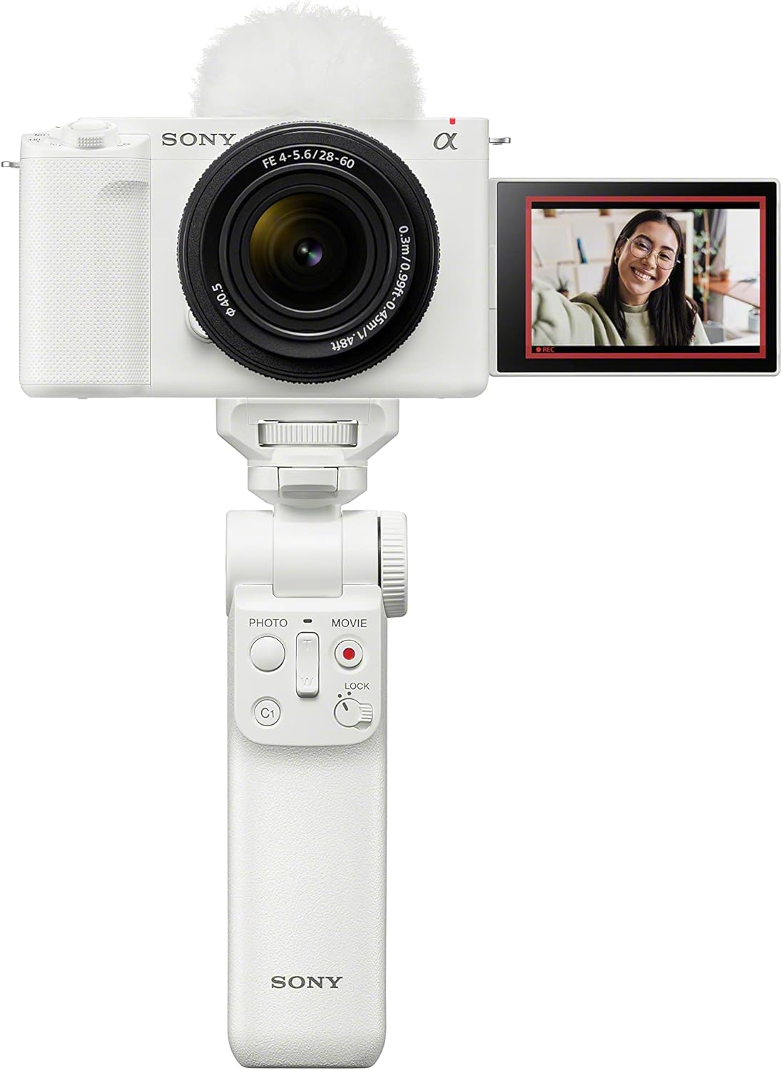Certified Refurbished - SONY ILCZVE1L/W Interchangeable Lens Camera