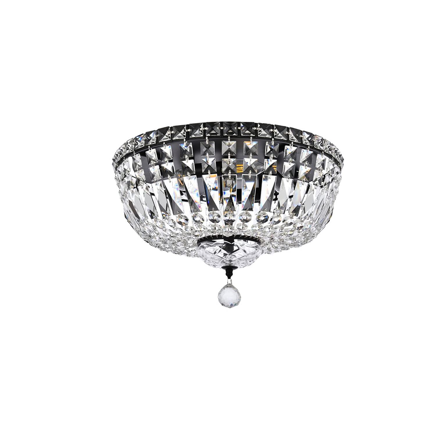 Open Box - Elegant Lighting V2528F16BK/RC - Ceiling Fixtures Indoor Lighting