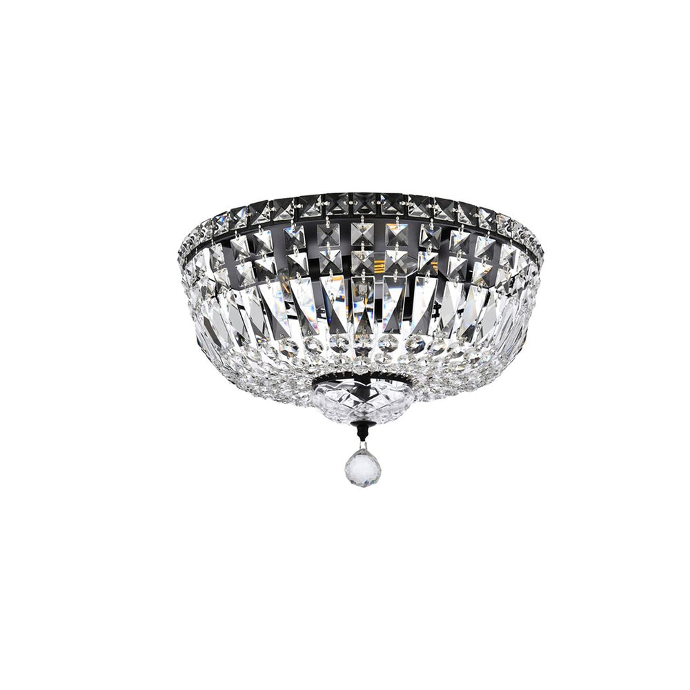 Open Box - Elegant Lighting V2528F16BK/RC - Ceiling Fixtures Indoor Lighting