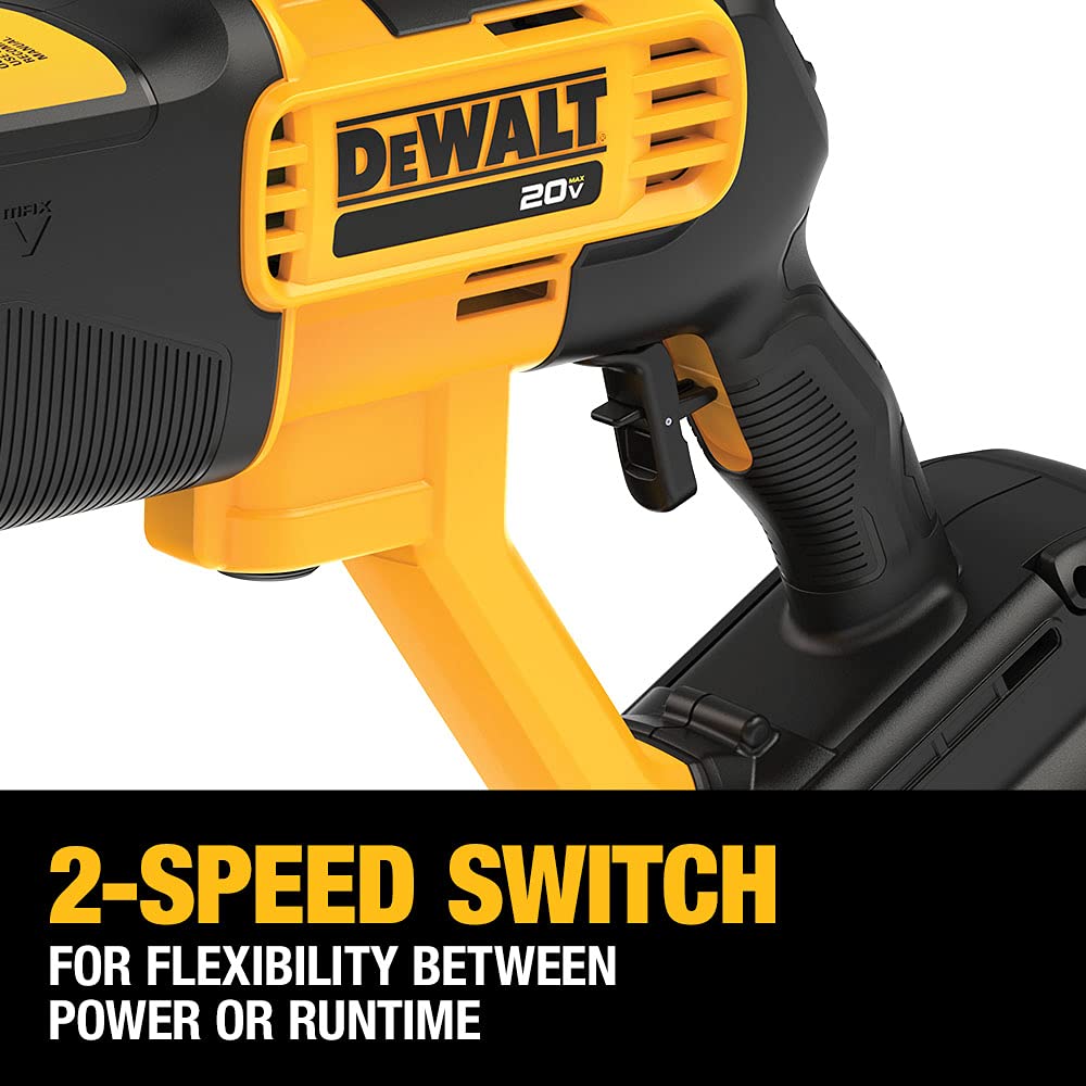 Open Box -  DEWALT 20-Volt MAX 550 PSI, 1.0 GPM Cold Water Cordless Electric Power Cleaner with 4 Nozzles, 5.0 Ah Battery and Charger DEWALTBullseye Deals