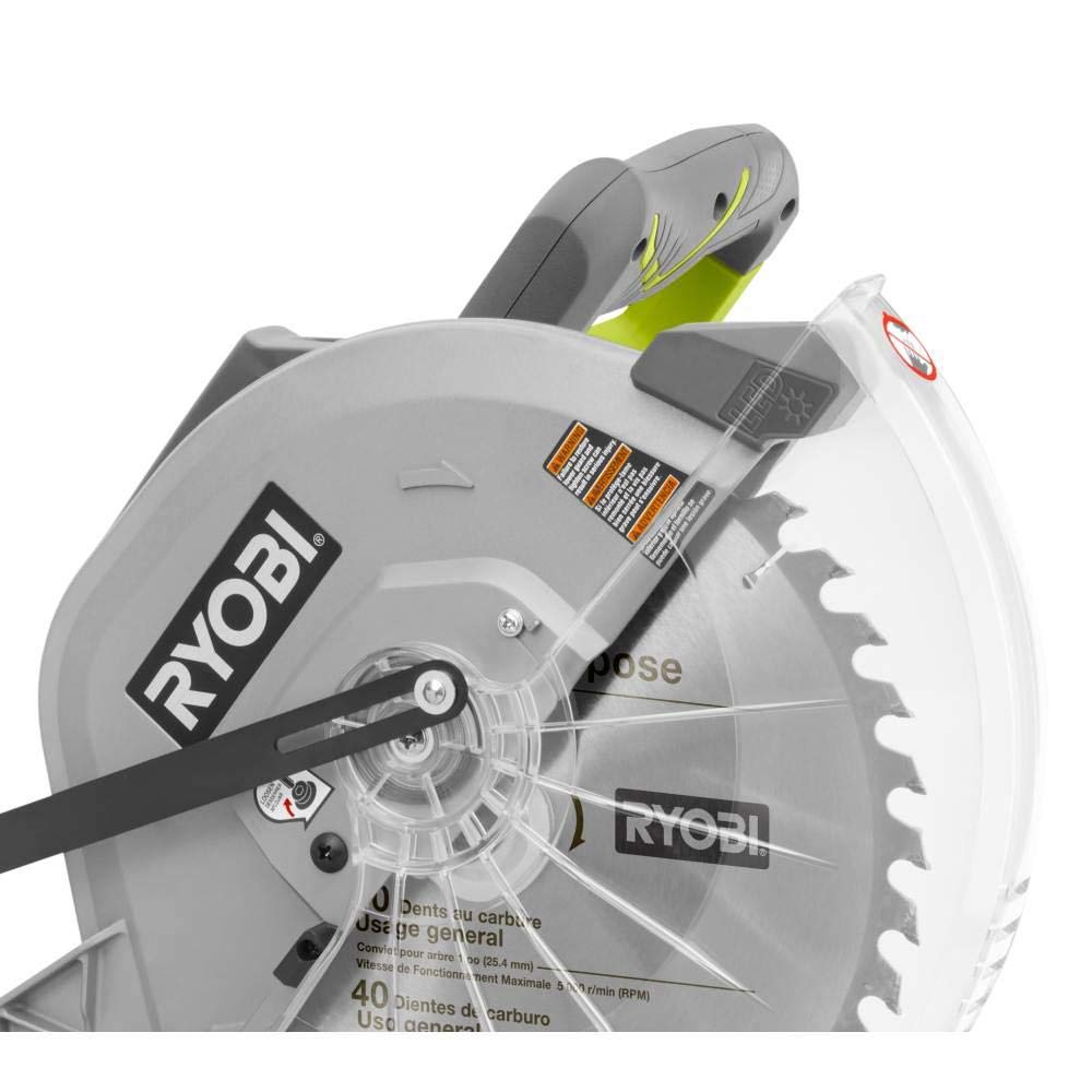 Open Box -  RYOBI 12 in. Sliding Miter Saw with LED - TSS121