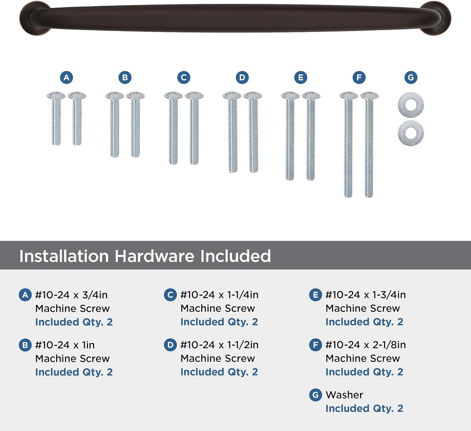 Open Box - Amerock BP54055ORB - Pulls Cabinet Hardware