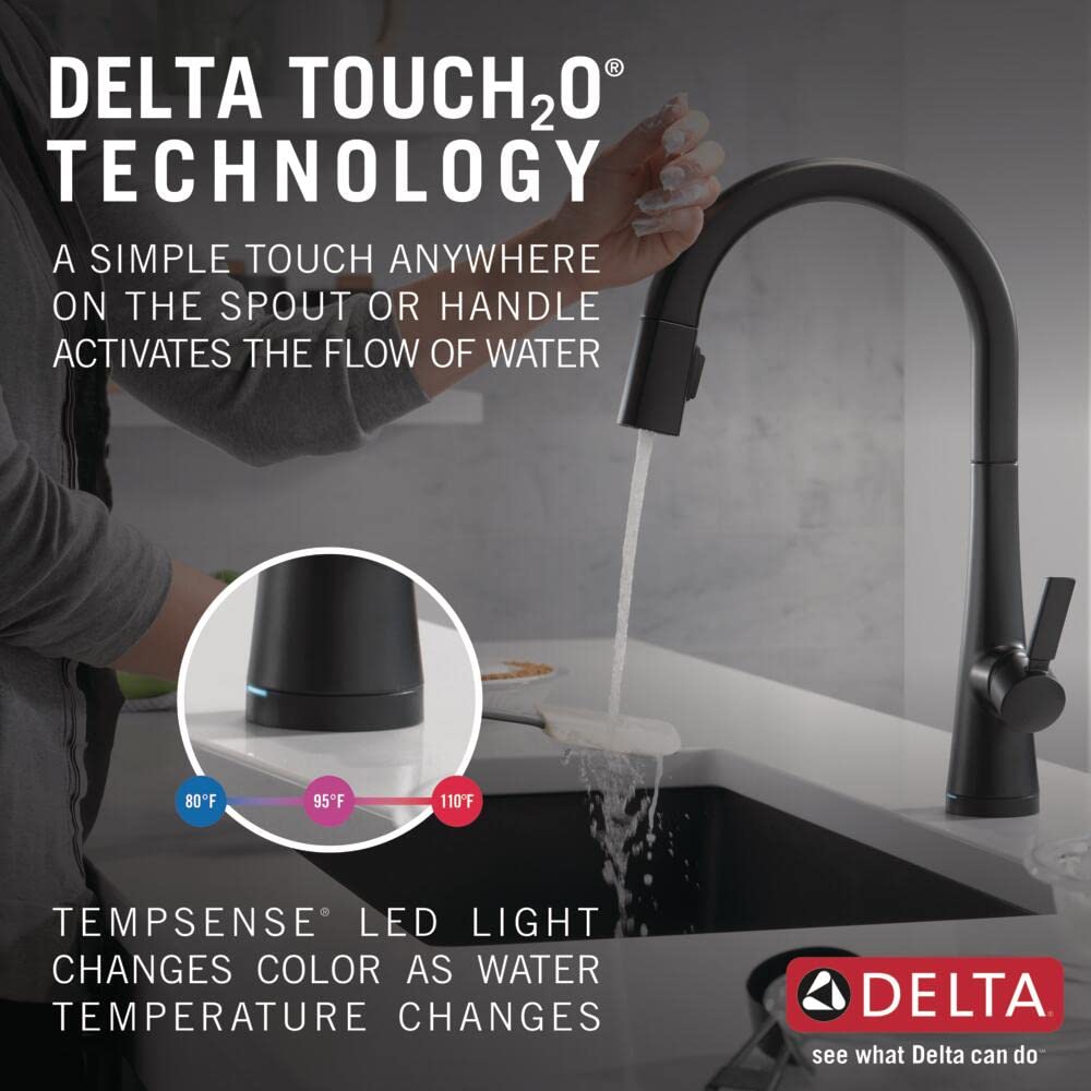Open Box - Delta 9191T-BL-DST - Kitchen Faucet