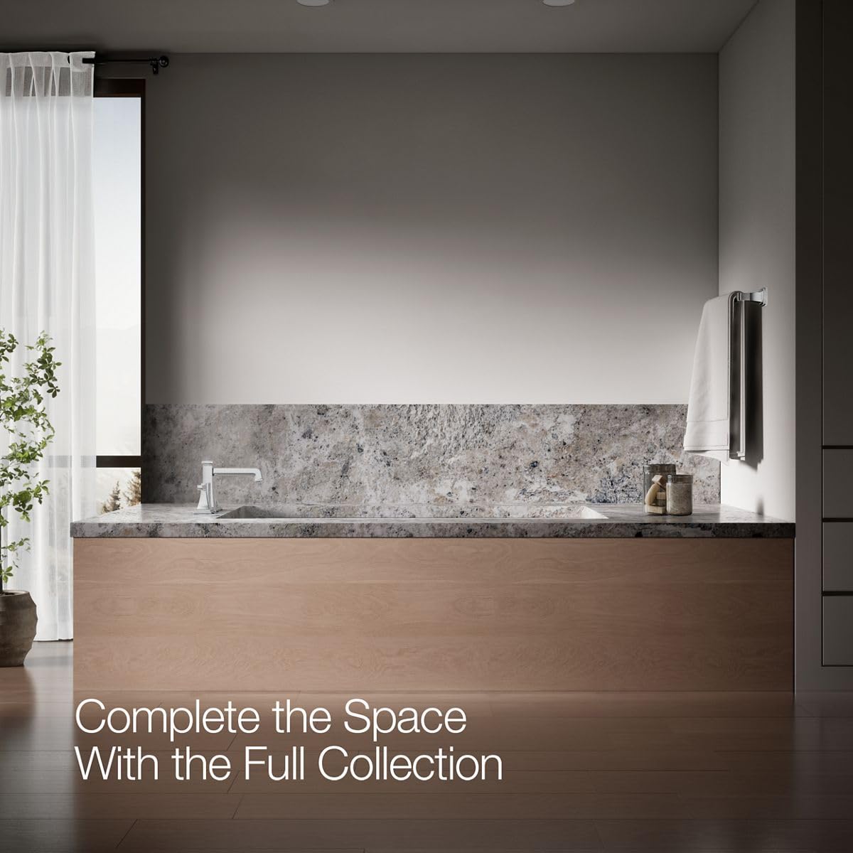 Open Box - Kohler K-T26436-4-CP - Roman Tub Faucet