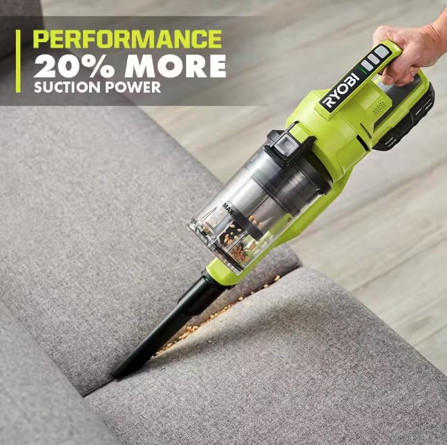 Open Box -  RYOBI ONE+ 18V Cordless Stick Vacuum Cleaner (Tool Only)