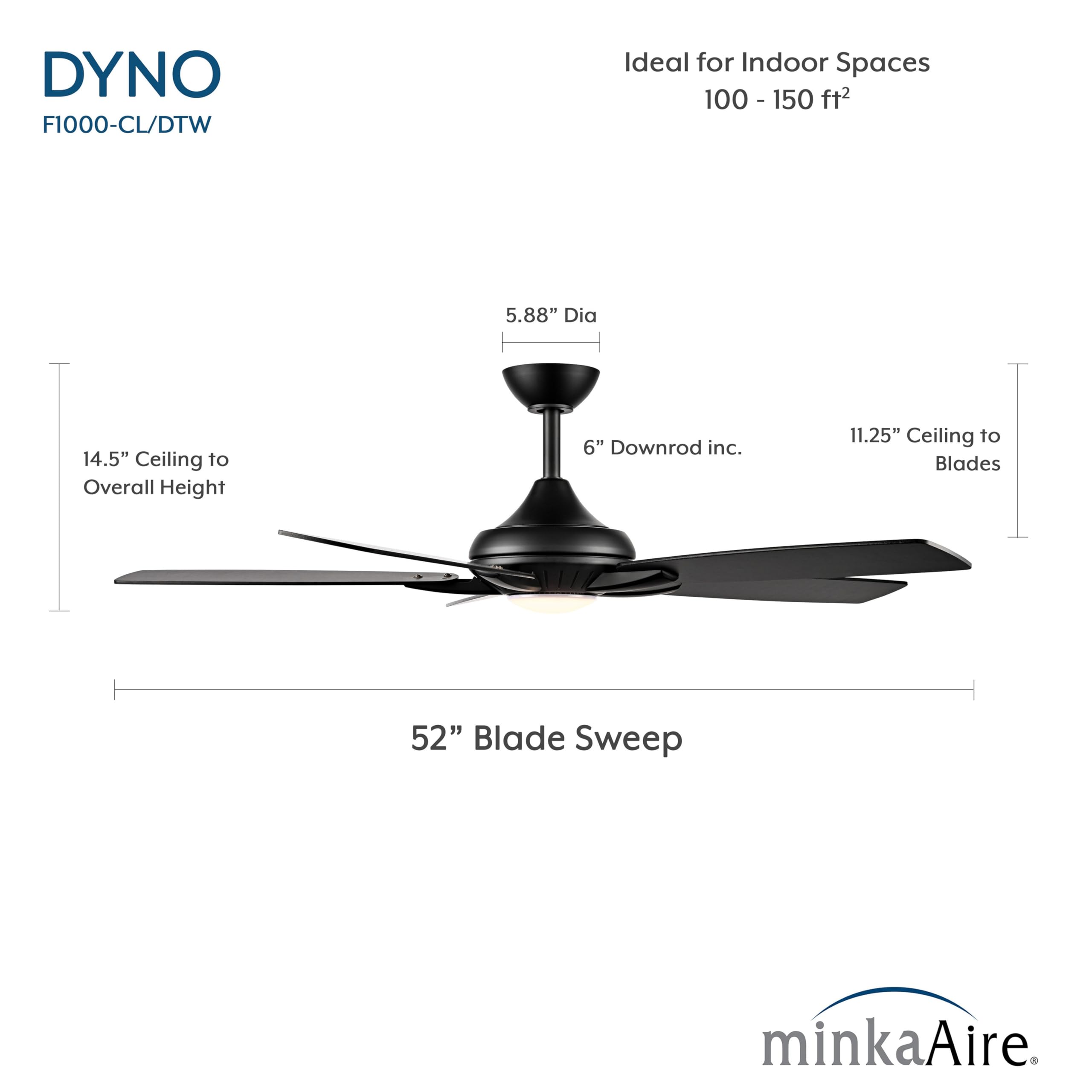 Open Box - MinkaAire F1000-CL/DTW - Ceiling Fans Fans