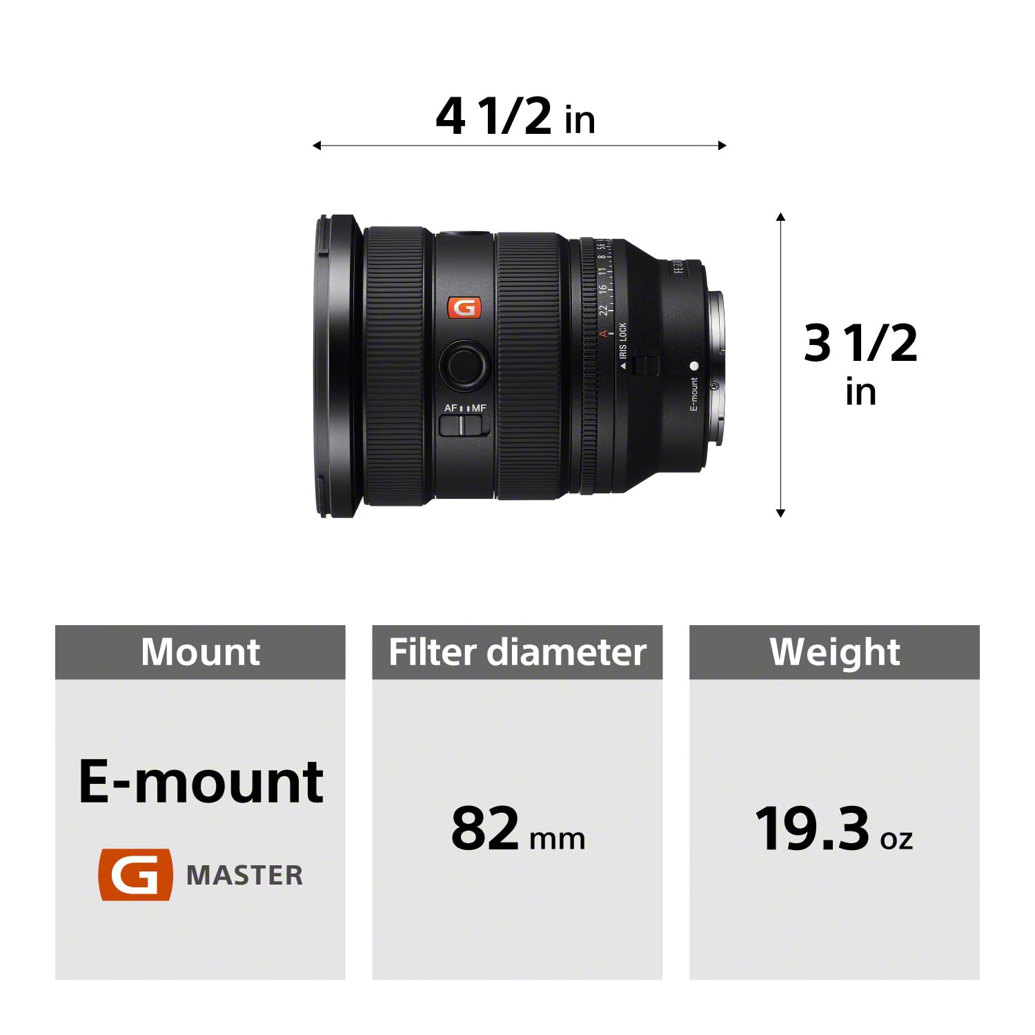 Certified Refurbished - SONY SEL1635GM2 Interchangeable Lens Camera