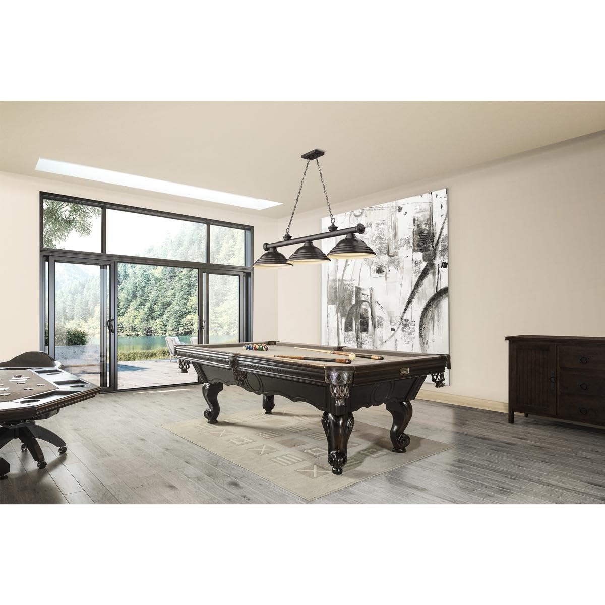 Open Box - Z-Lite 2306-3BRZ-SBRZ - Chandeliers Indoor Lighting