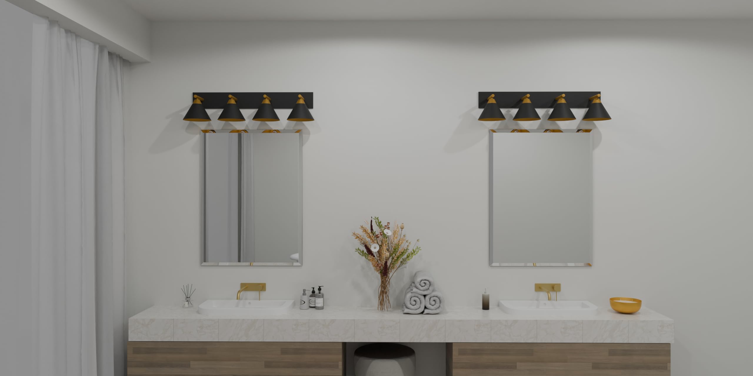 Open Box - Quoizel MTO8637MBK - Bathroom Fixtures Indoor Lighting