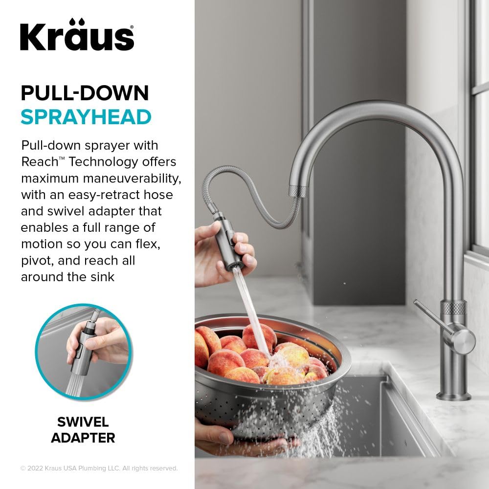 Open Box - Kraus KPF-2654BG - Kitchen Faucet